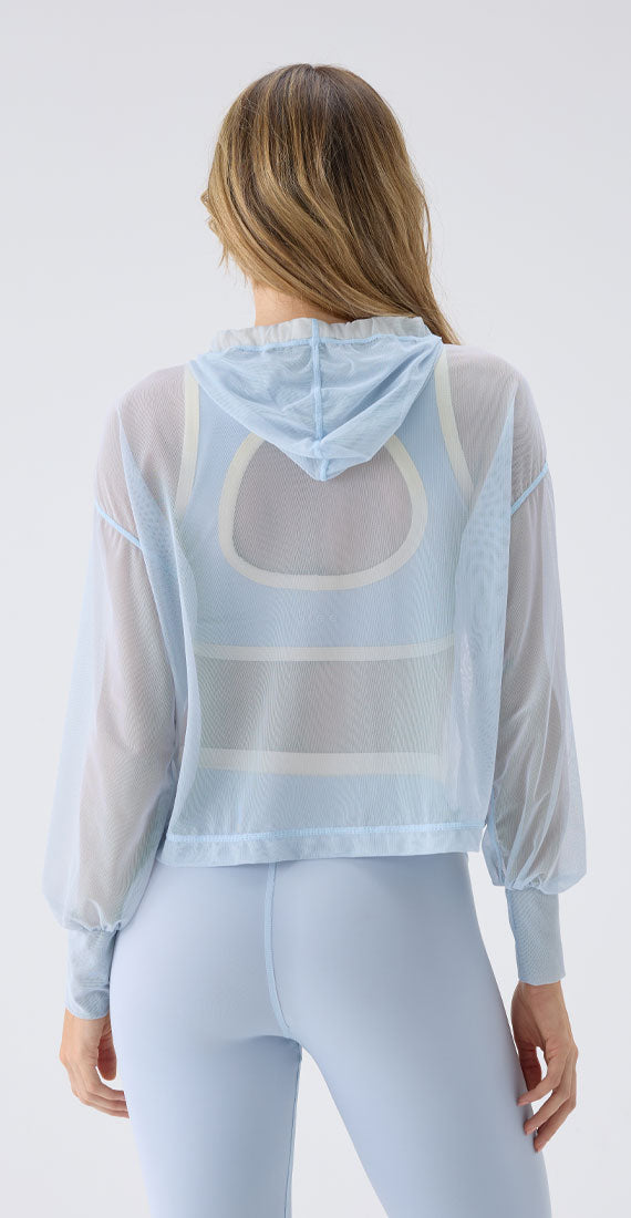 CELINE VEIL HOODIE