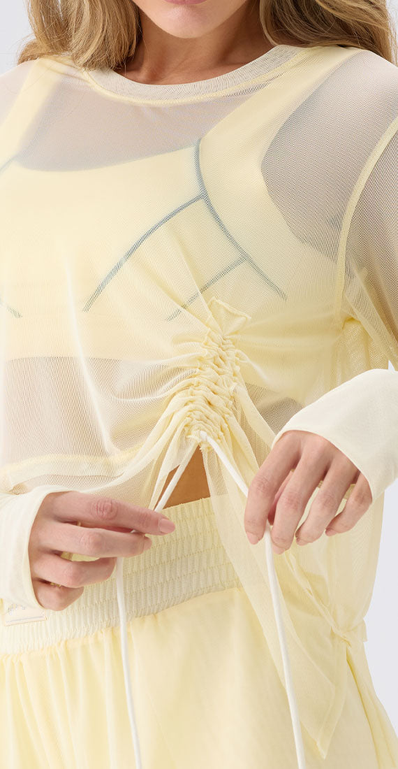 SUNVEIL MESH CARDIGAN