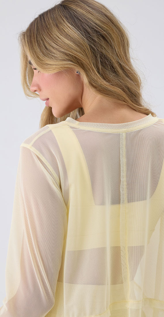 SUNVEIL MESH CARDIGAN