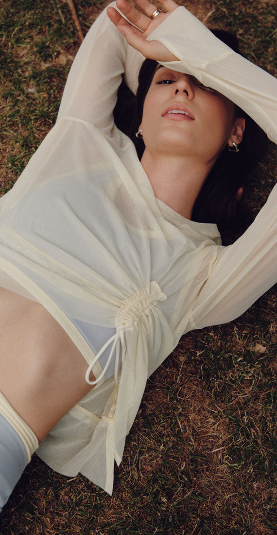 SUNVEIL MESH CARDIGAN