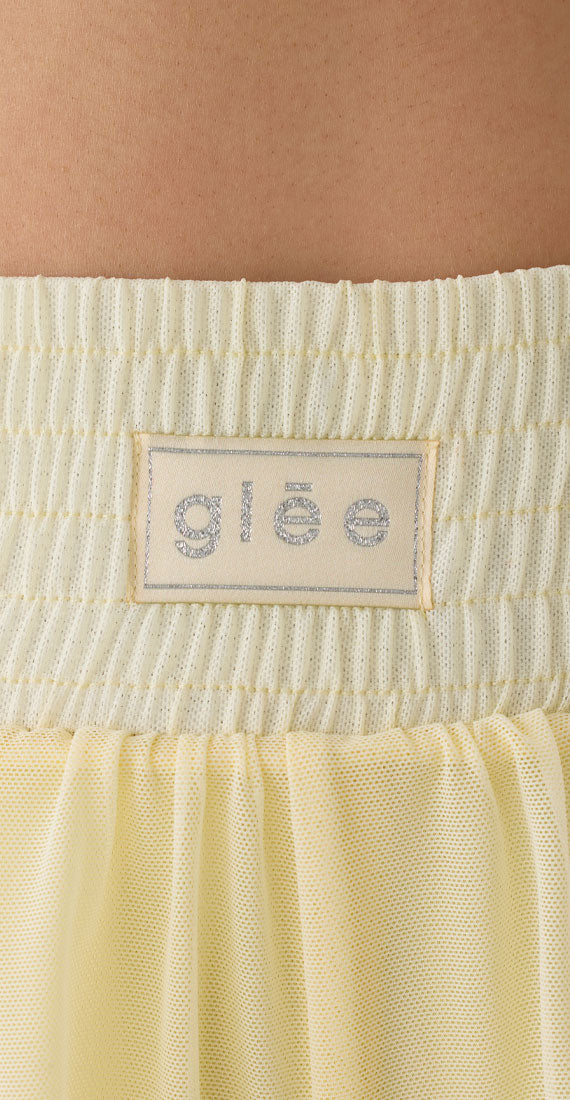 LEMON  BALLERINA MESH SHORTS
