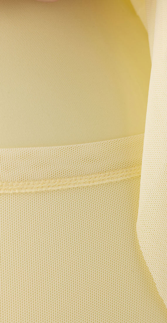 LEMON  BALLERINA MESH SHORTS
