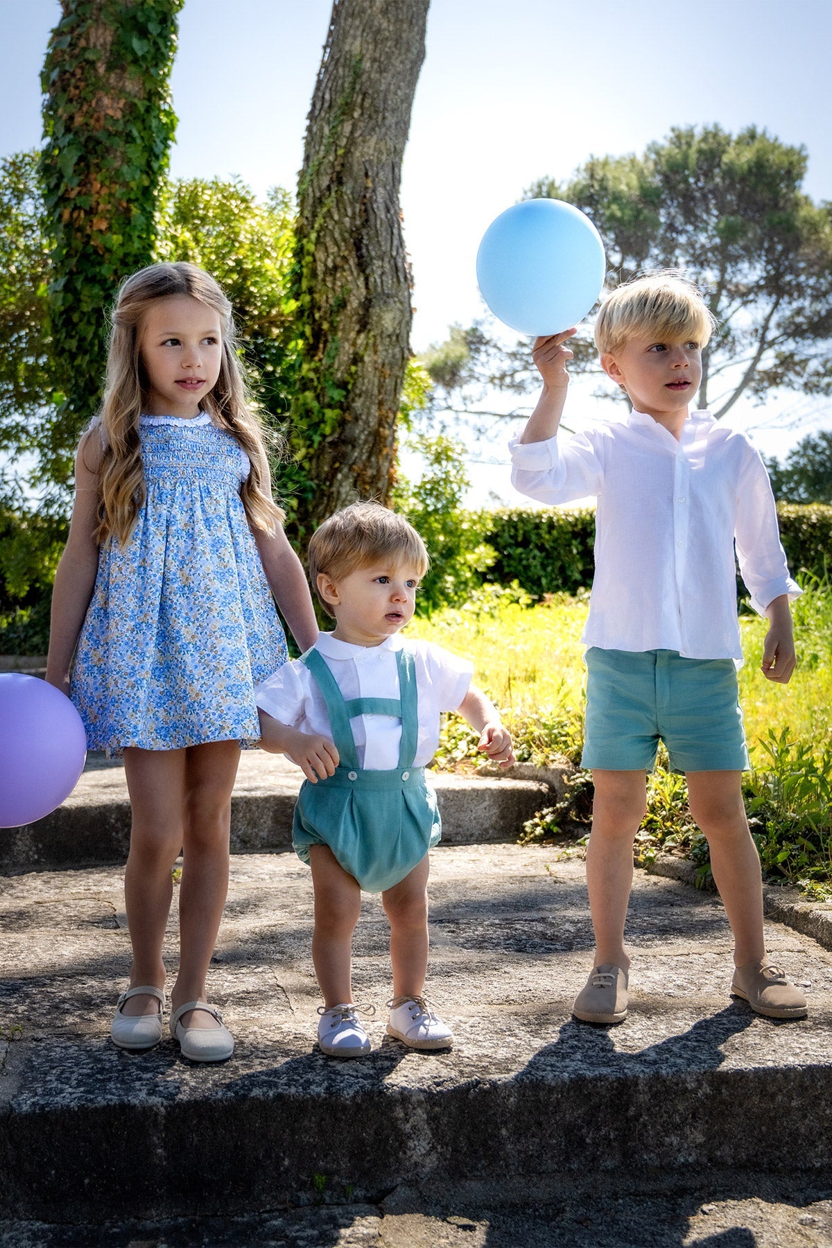 Leonardo Linen Romper