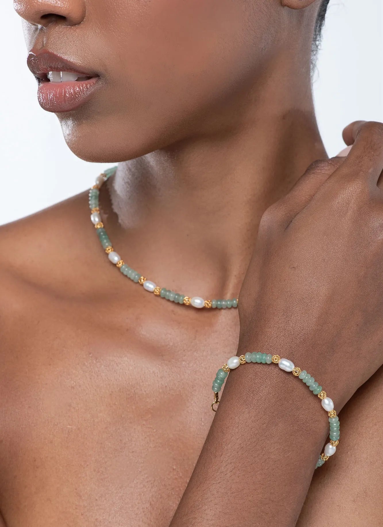 Golden Pearl Bracelet