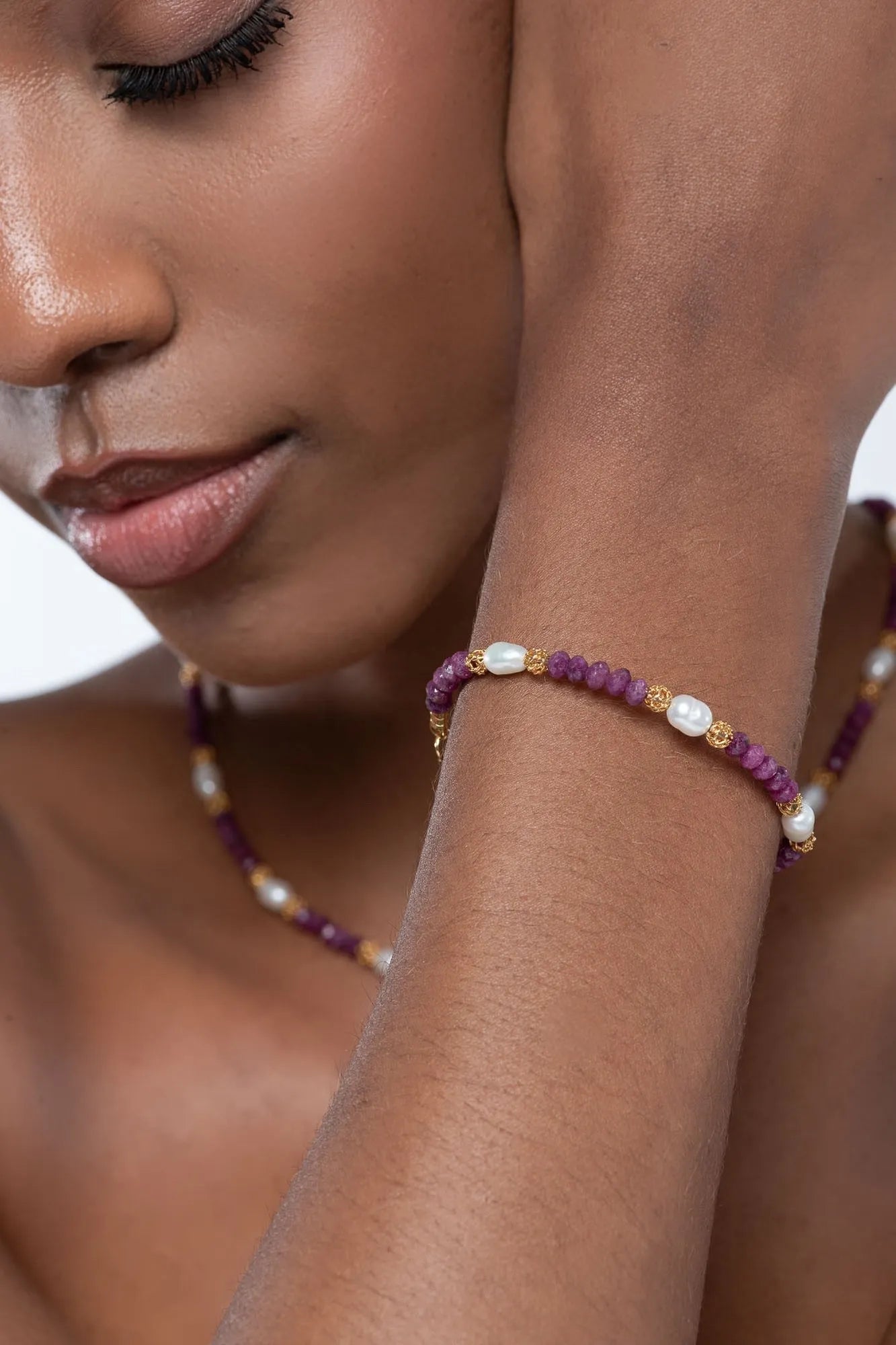 Golden Pearl Bracelet