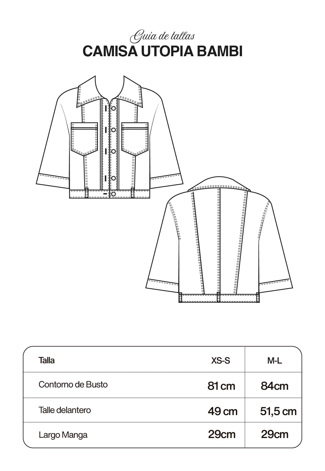 Camisa Utopia Bambi