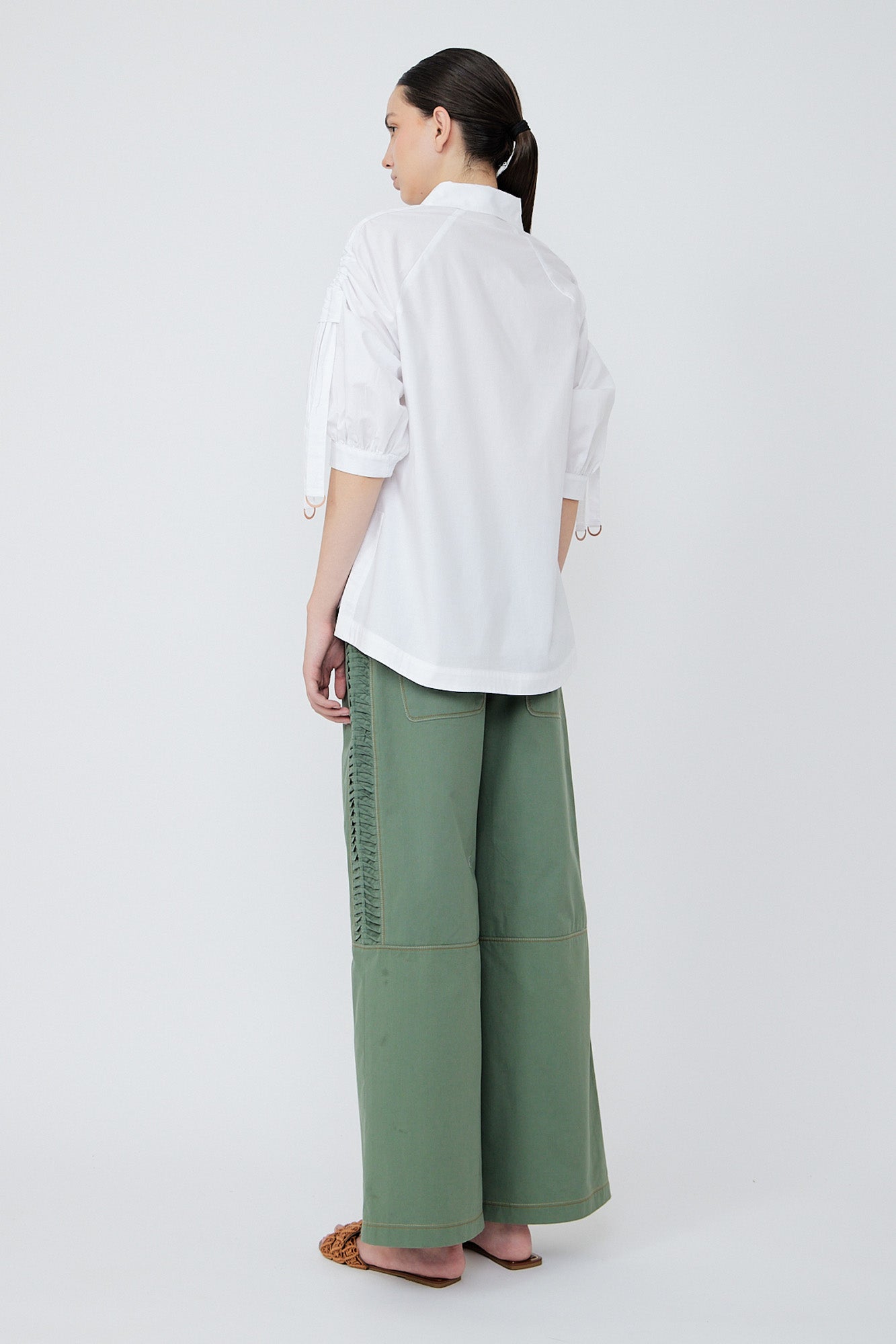 Mabel Pant | Military Green