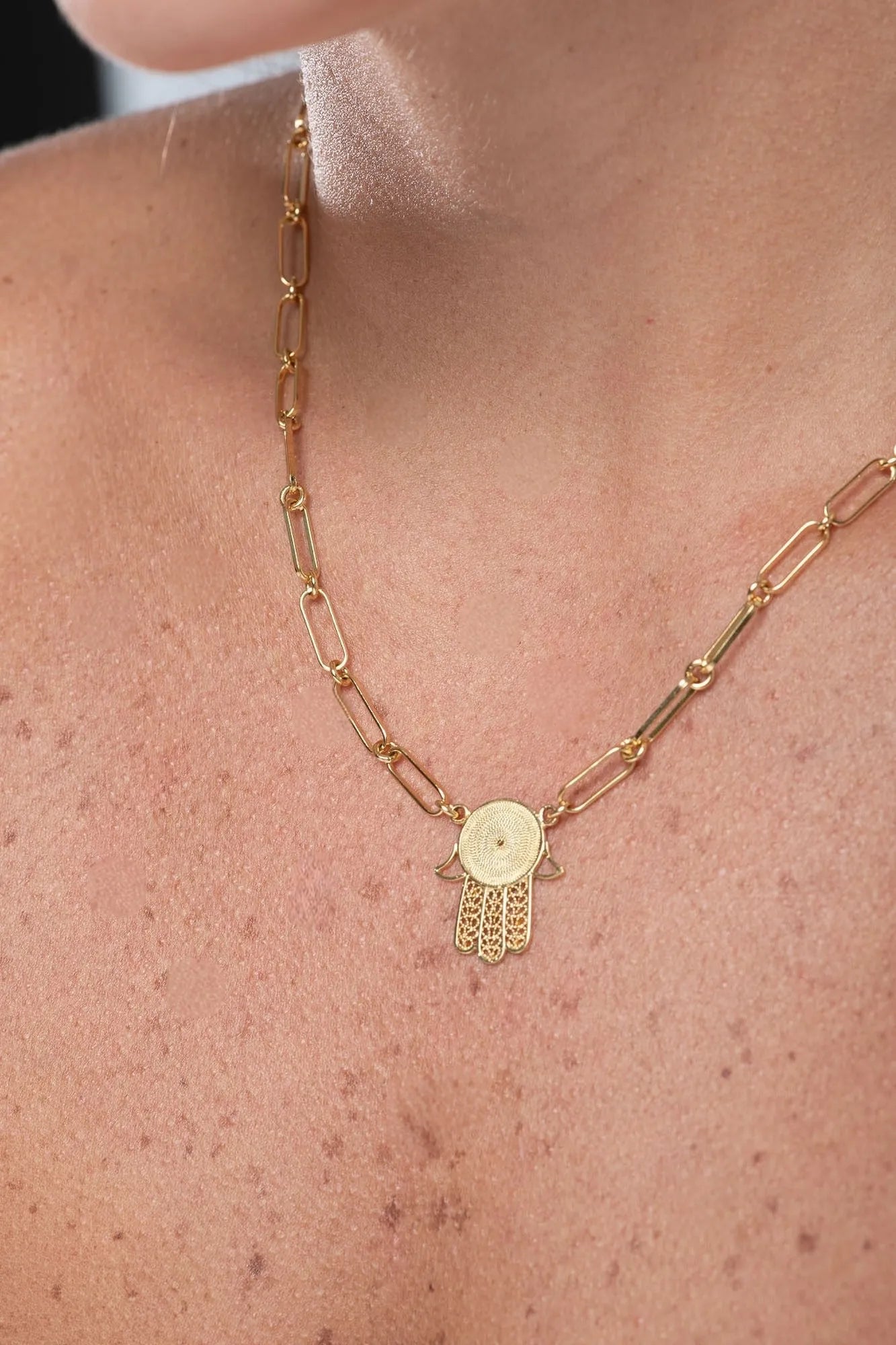 Hamsa Necklace