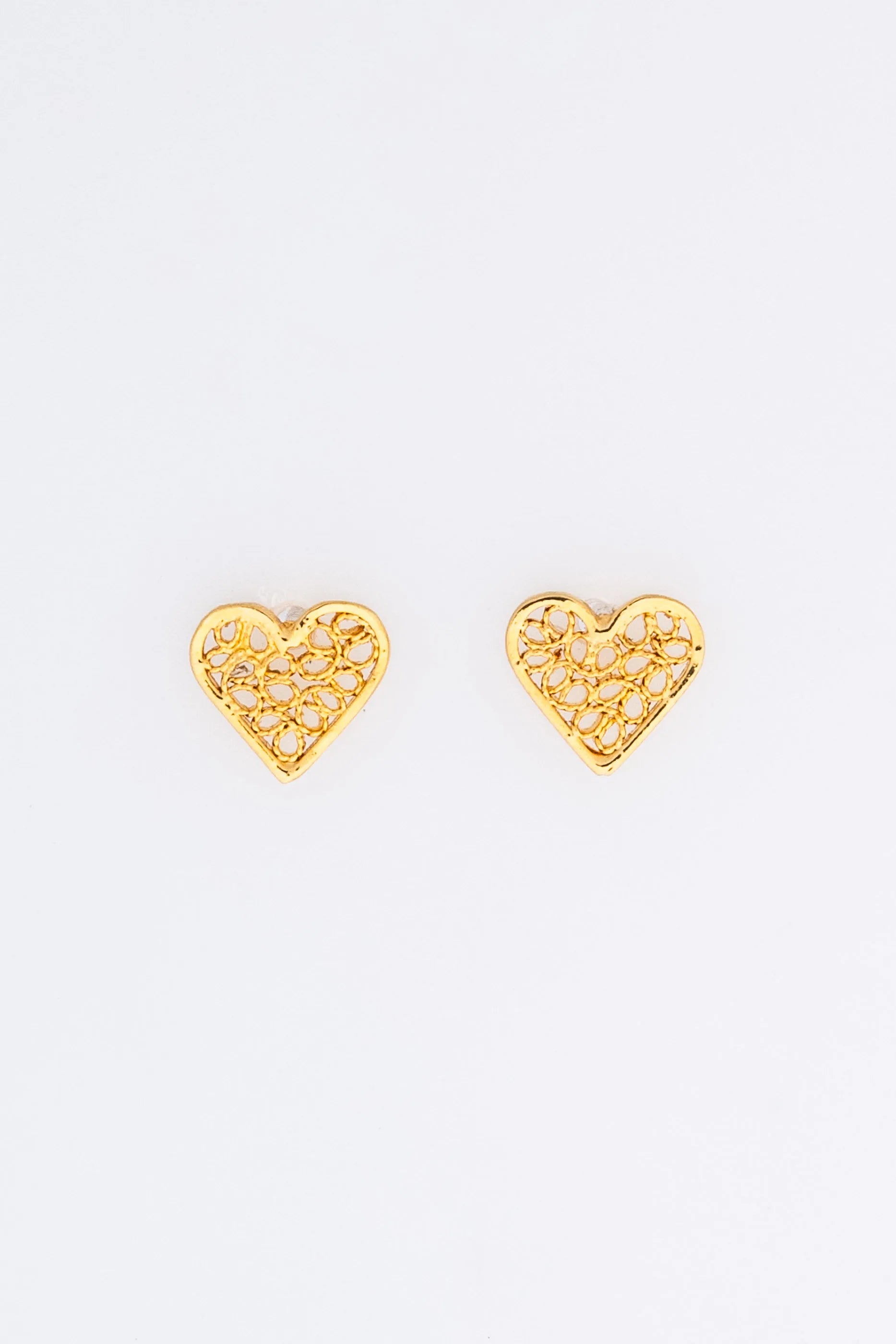 Holding Crystal Earrings