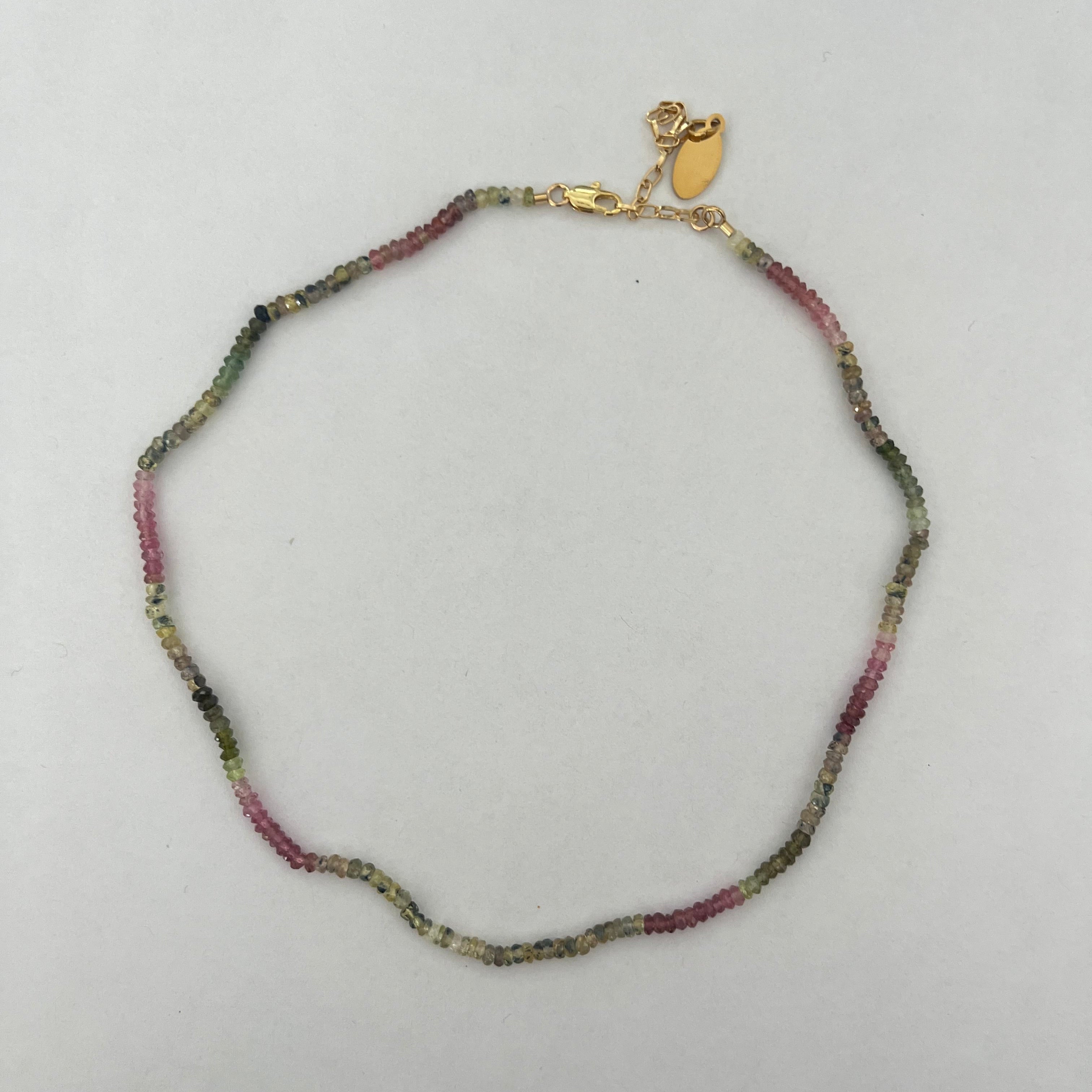 Gemstone Necklace Short