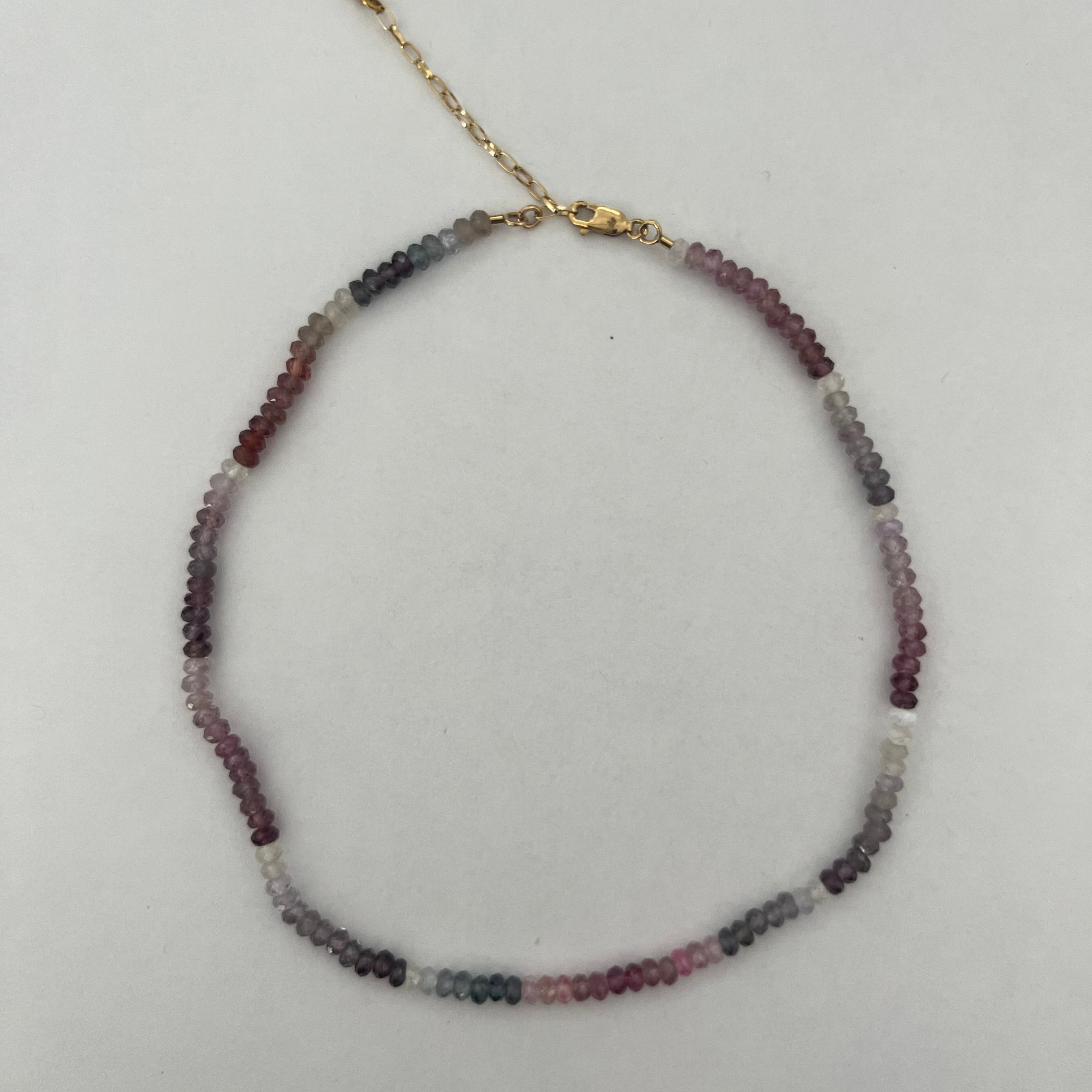 Gemstone Necklace Short