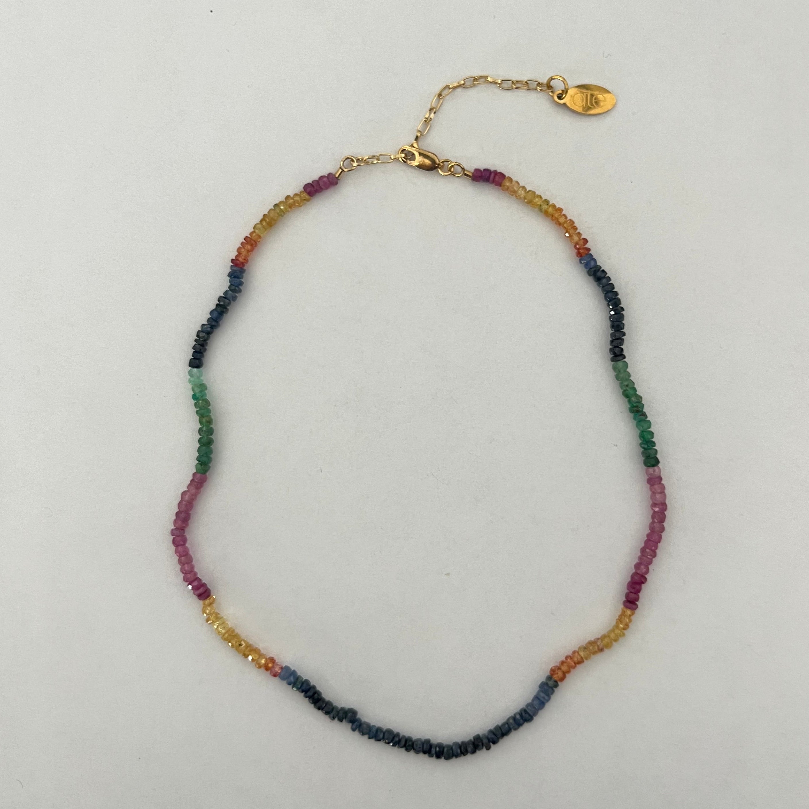Gemstone Necklace Short