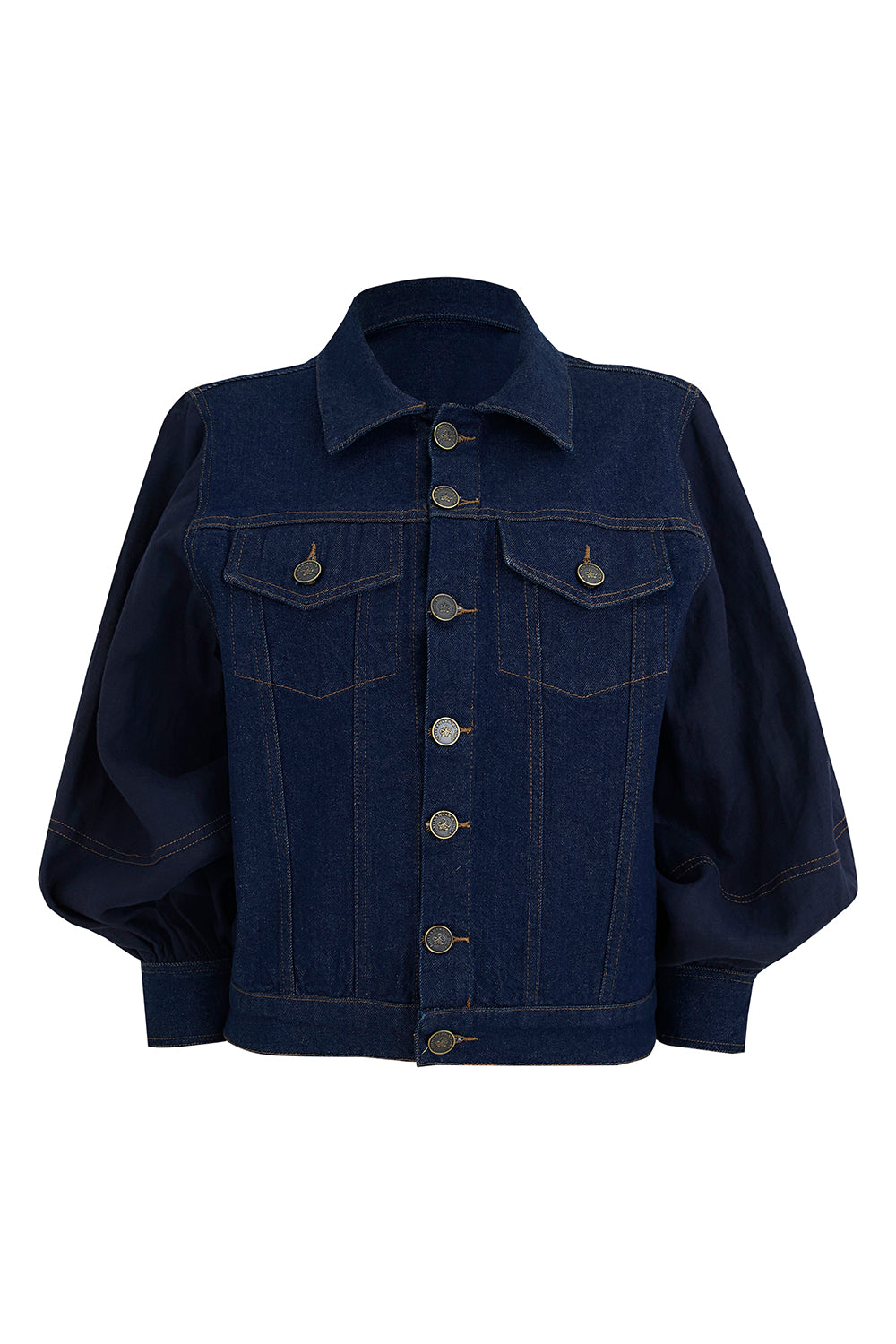 Cattleya Jacket Blue Denim