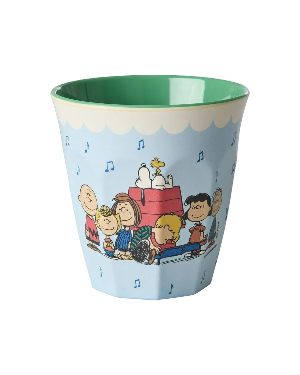 Melamine Cup with Snoopy Print - Soft Blue - 8.45 oz -