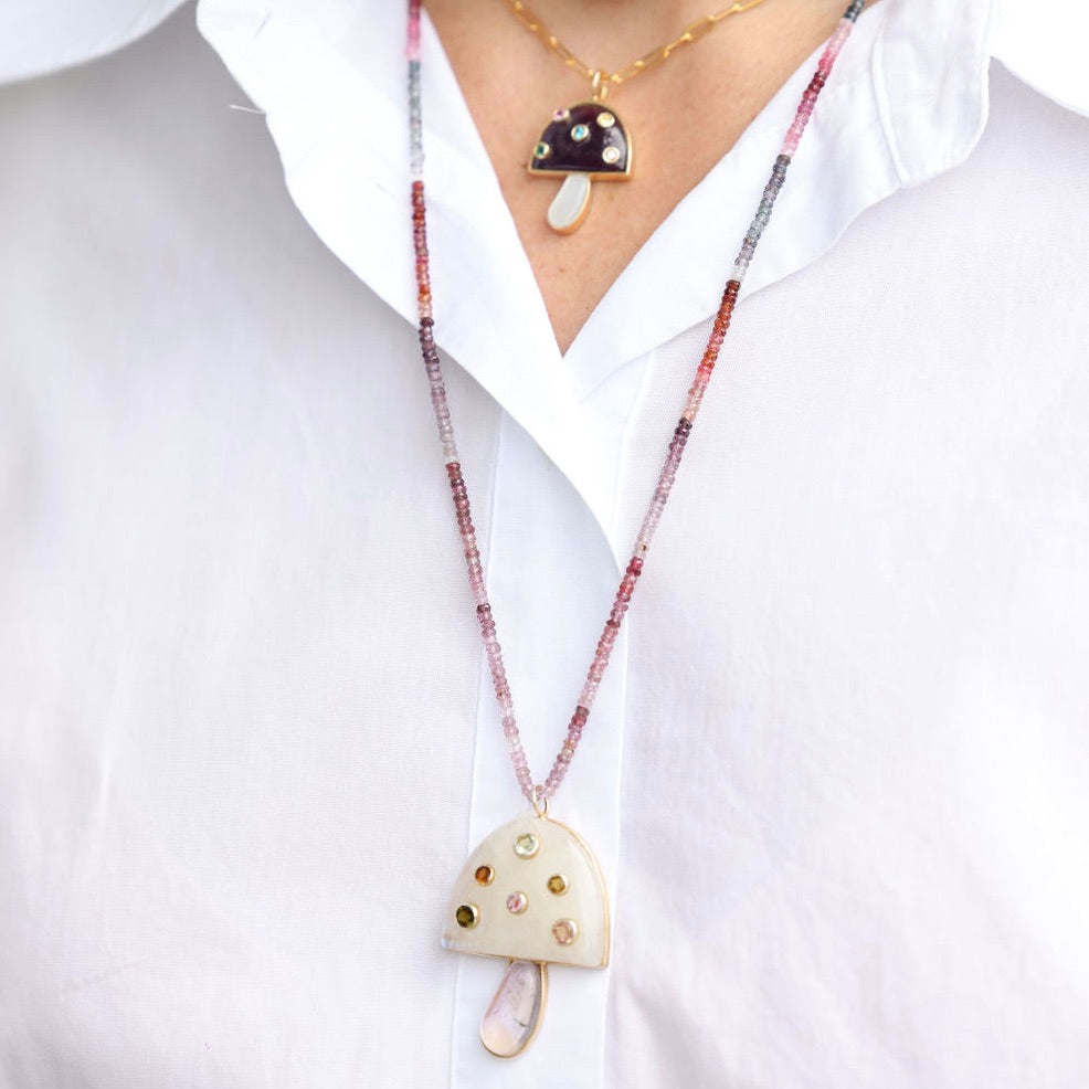 Gemstone Necklace Short