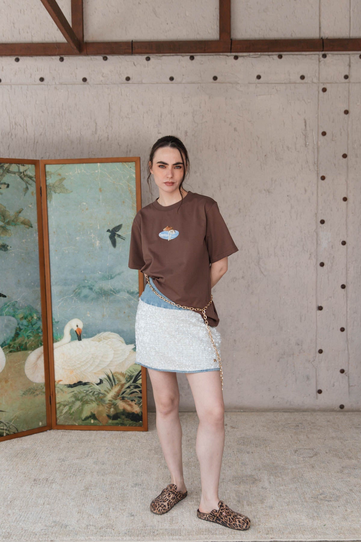 Camiseta Without Reglas Camel