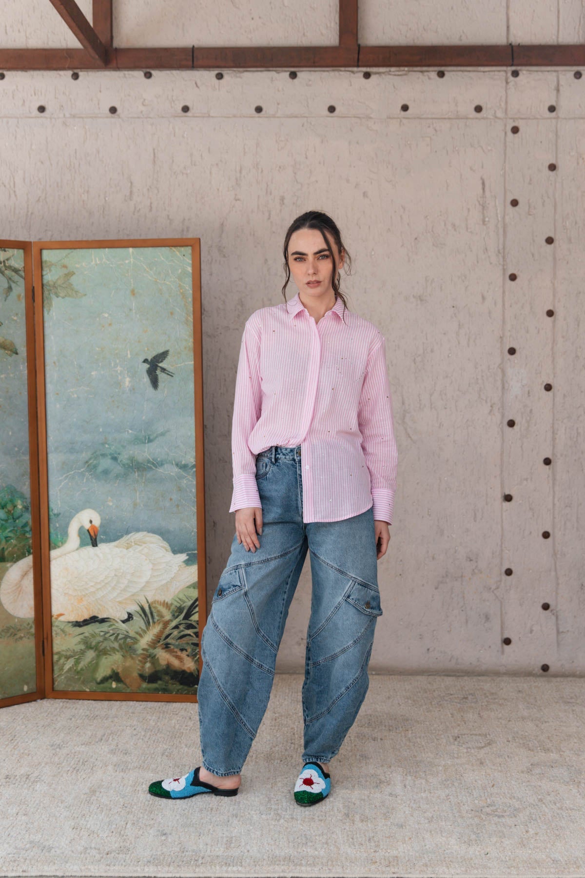 Jean Barrel Alice Pocket