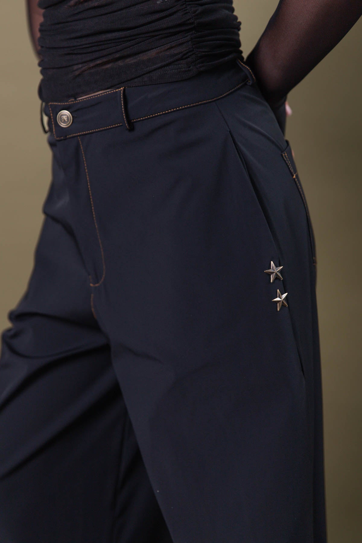 Pantalón Down Pocket Noir