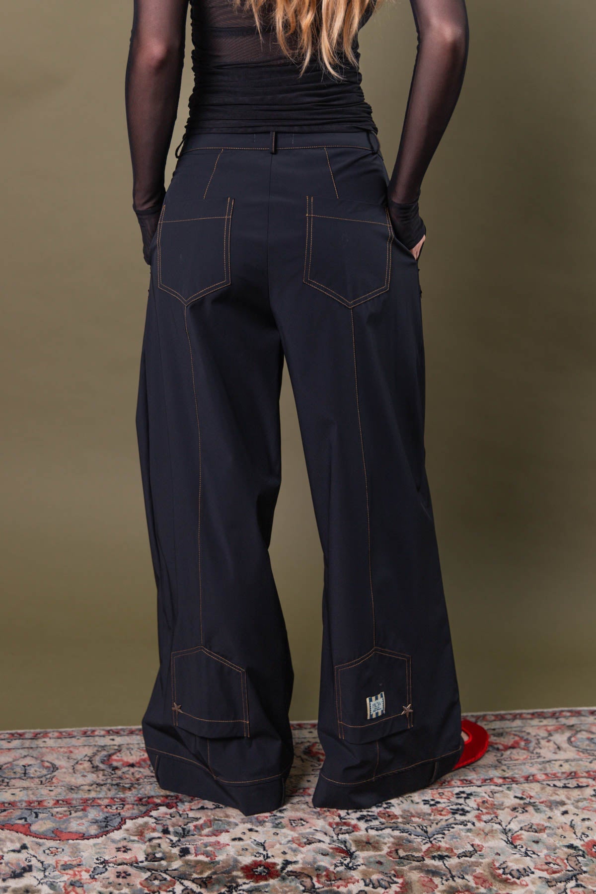 Pantalón Down Pocket Noir