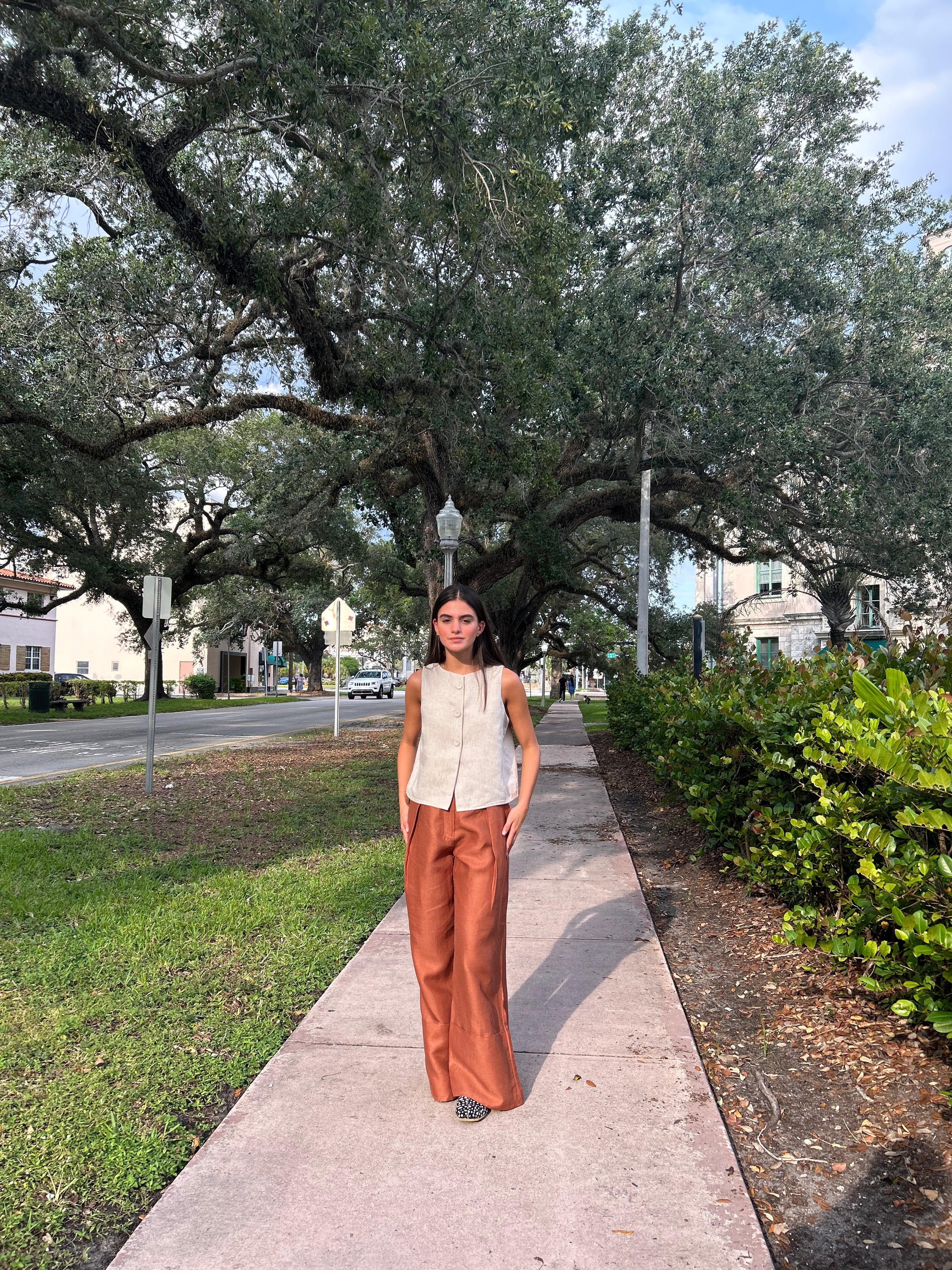 Atlas Pant Terracotta