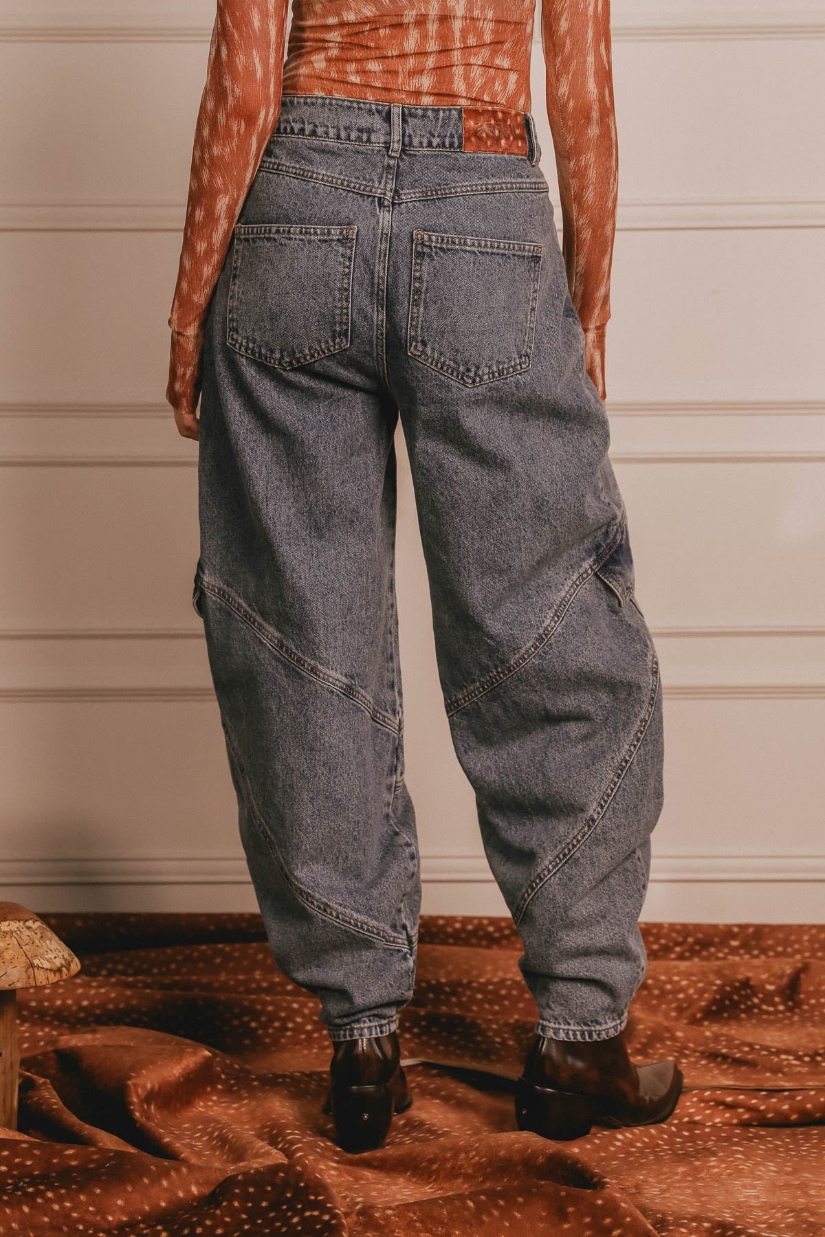 Jean Barrel Alice Pocket