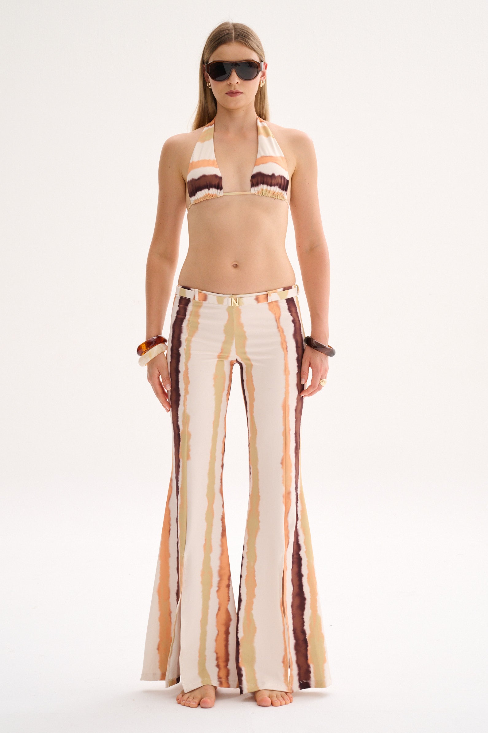 Jagger Pants Print Naranja