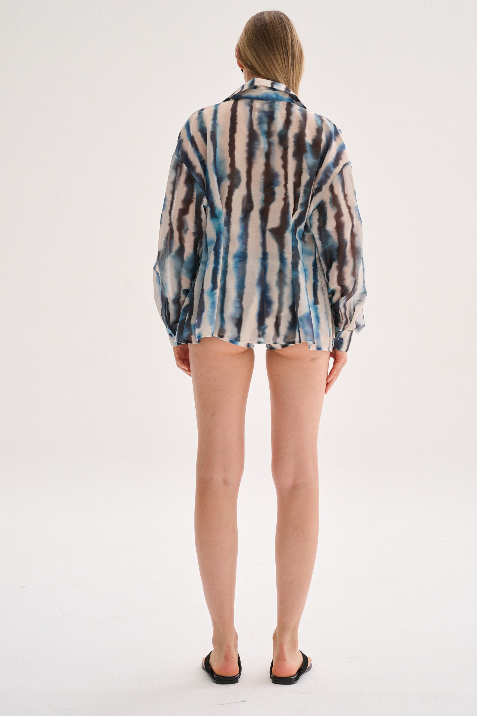 Volare Blusa Print Azul
