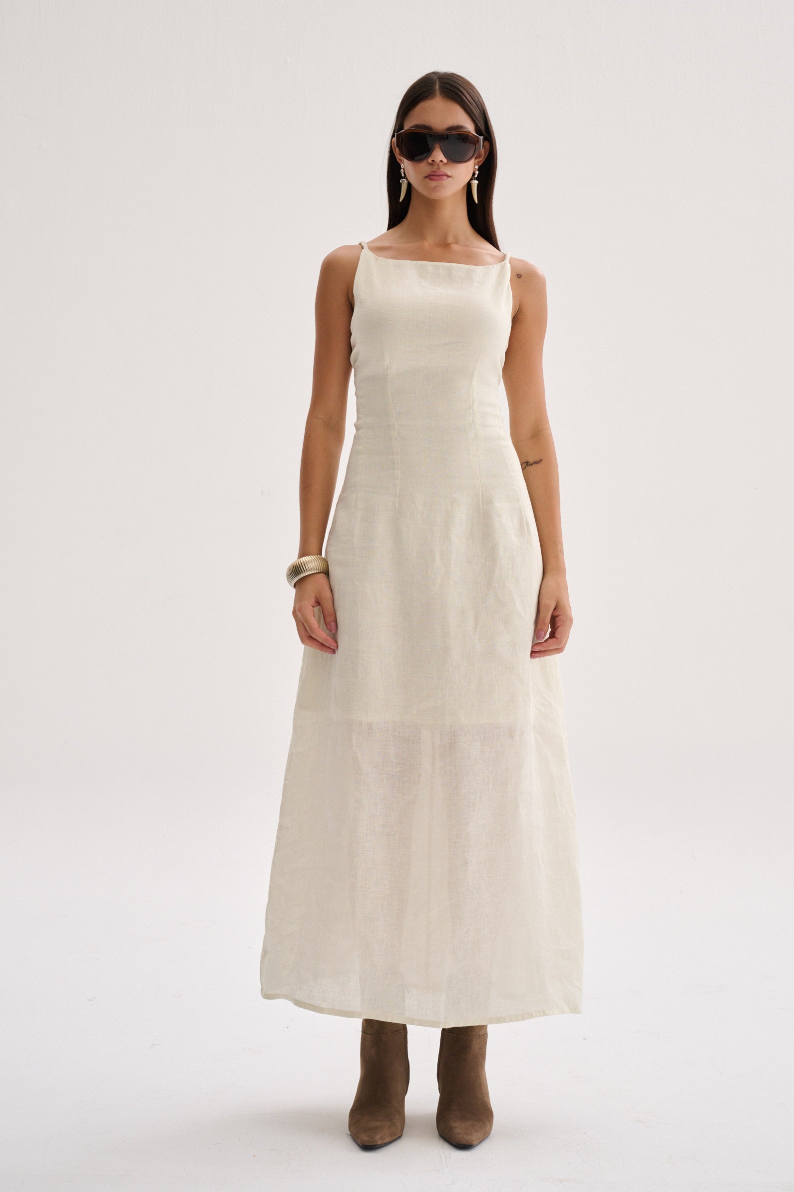 Annie Vestido Beige