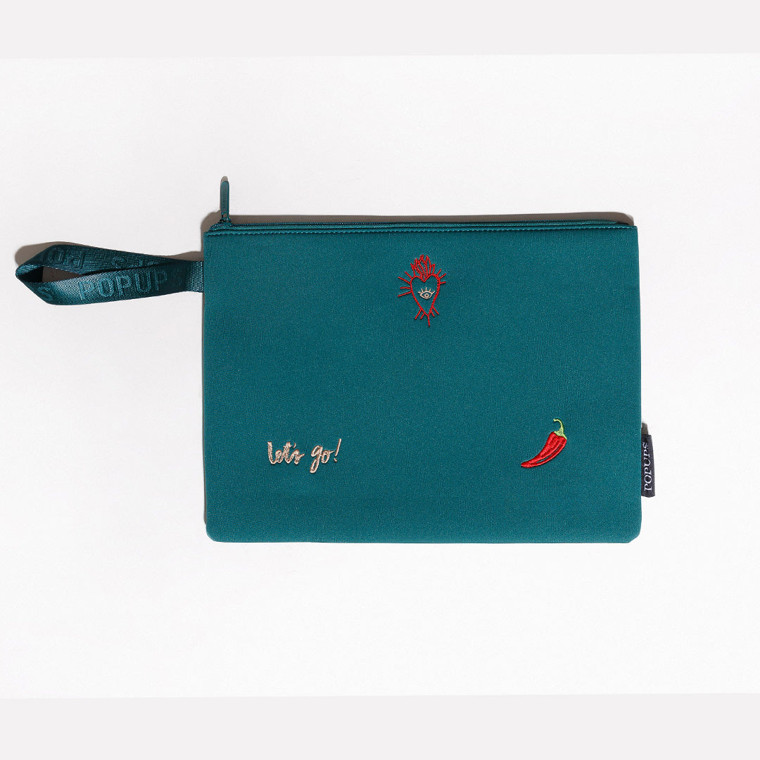 LAPTOP SLEEVE EMERALD - LUCKY HEART