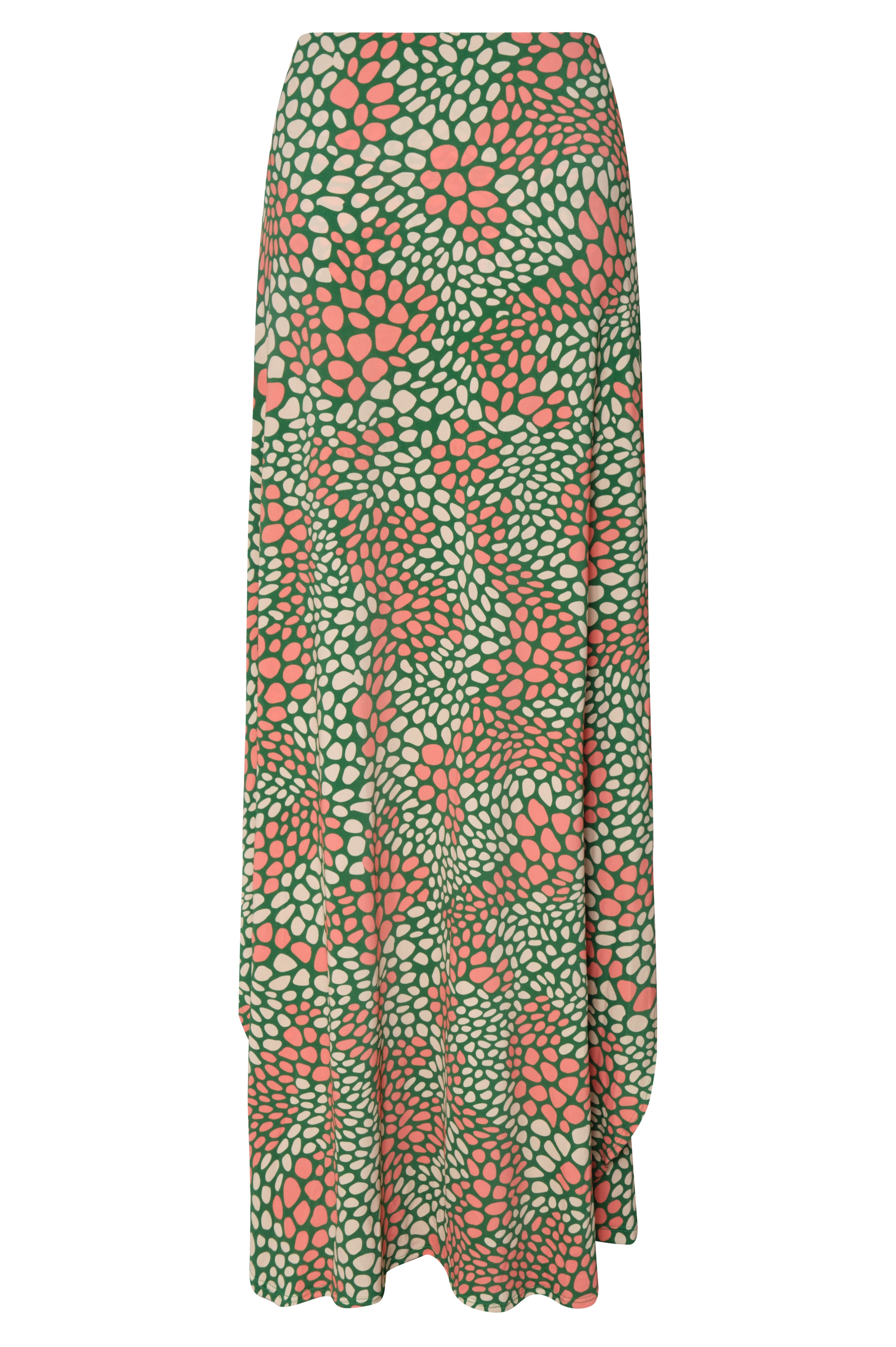 La Bamba Jersey Pants / Green Peach Animal Print