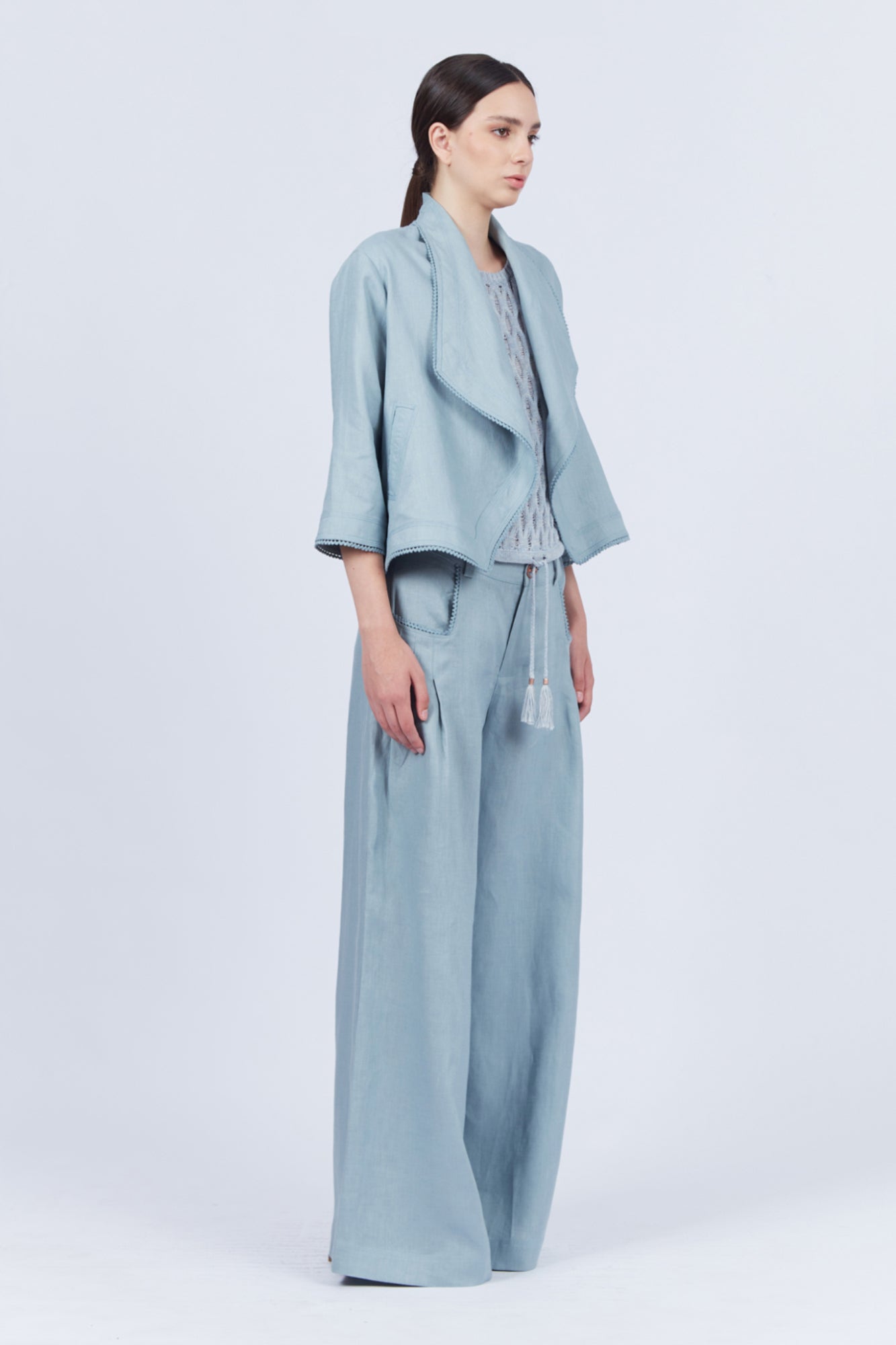 Lania Jacket | Sky