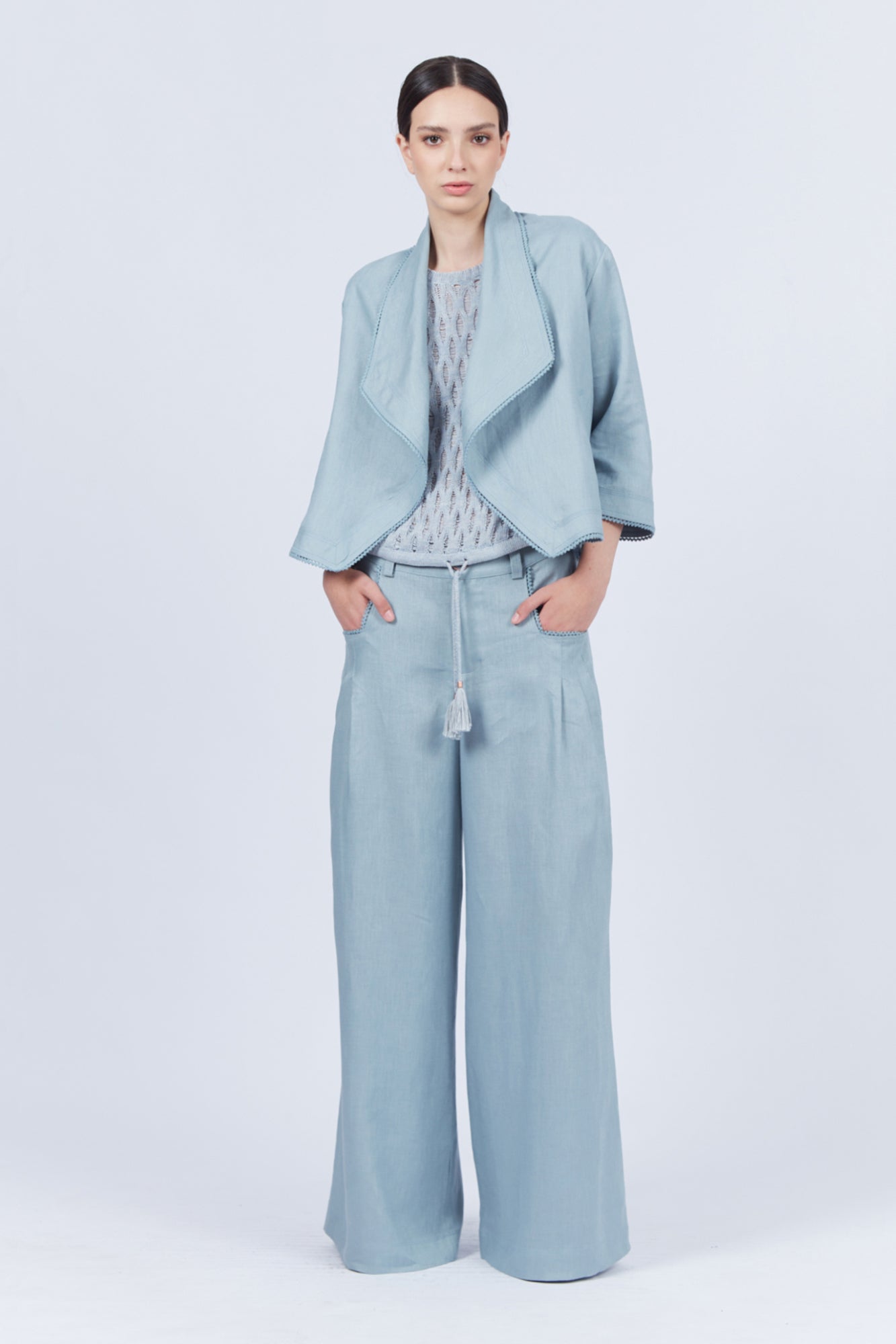 Lania Jacket | Sky