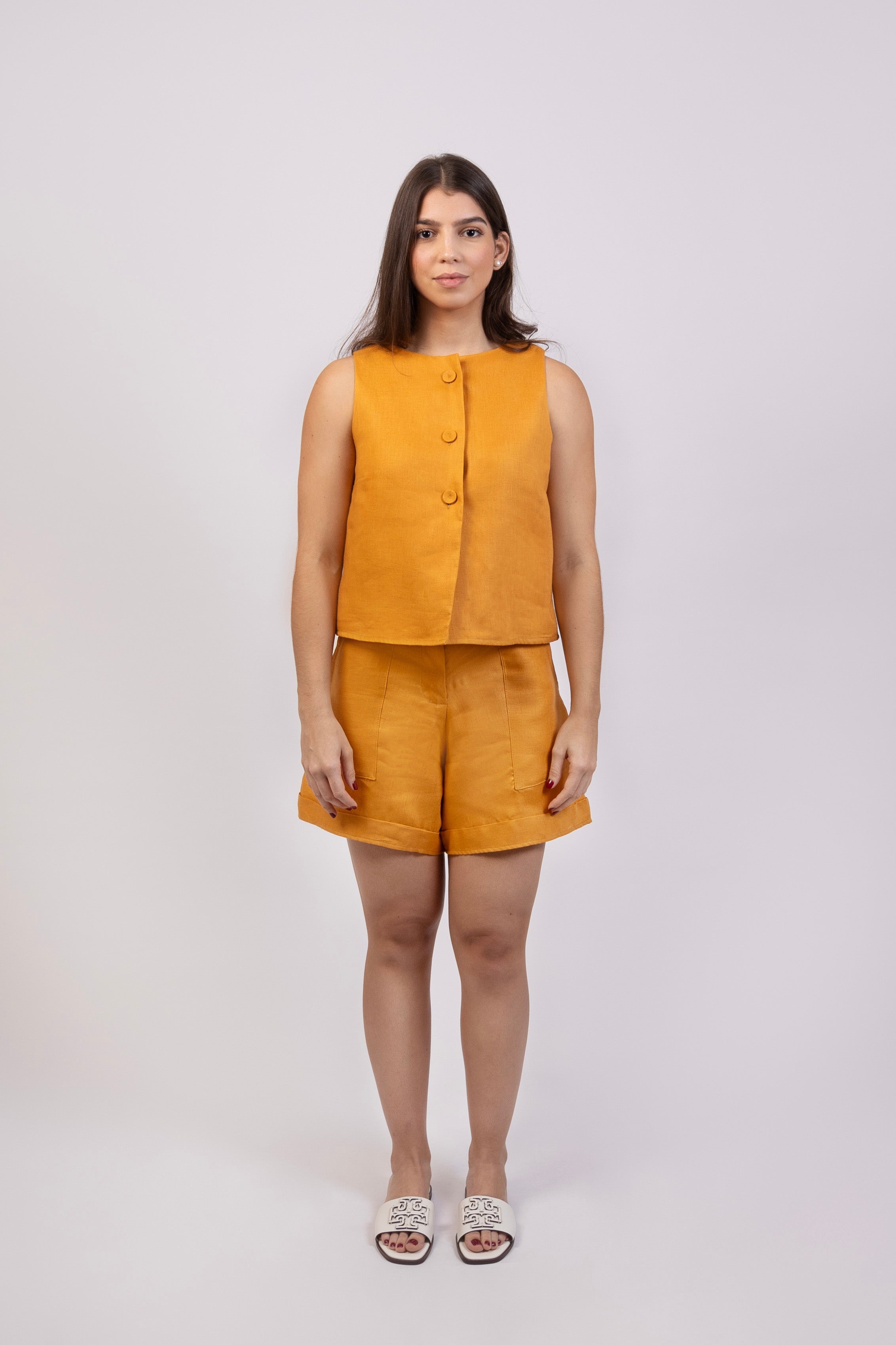 Sienna Beige Shorts