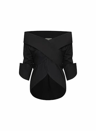 ANDRES OTALARA | UN SACRAMENTO BLOUSE - BLACK
