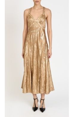 CINQ A SEPT | GILDED PEONY THALIE DRESS