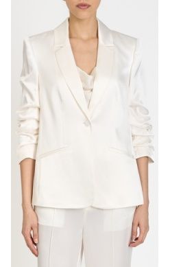 CINQ A SEPT | SATIN KYLIE BLAZER