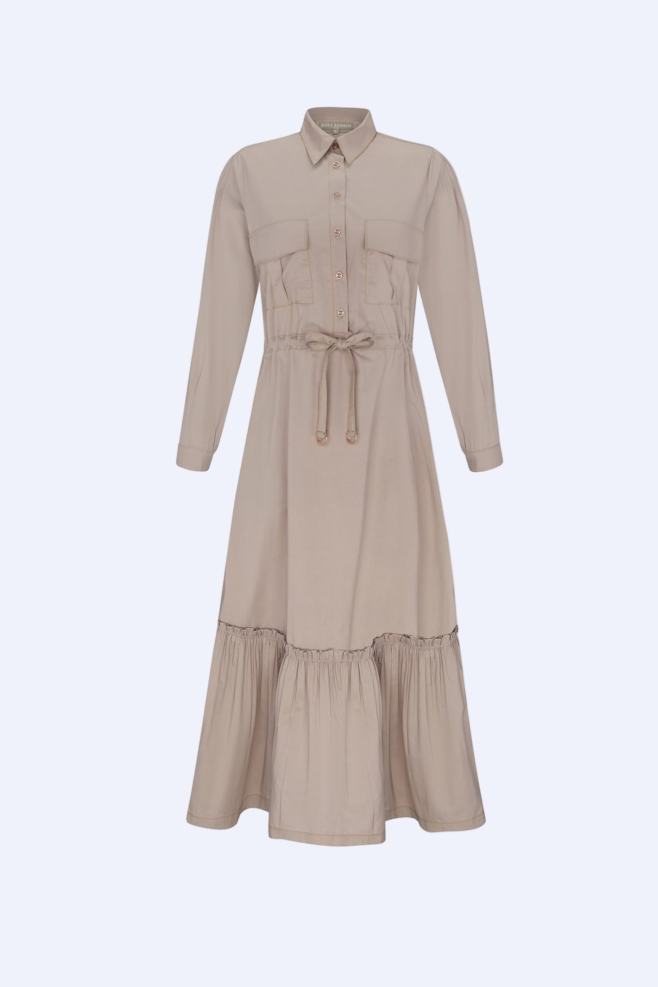 Maxine Dress | Pink Stick