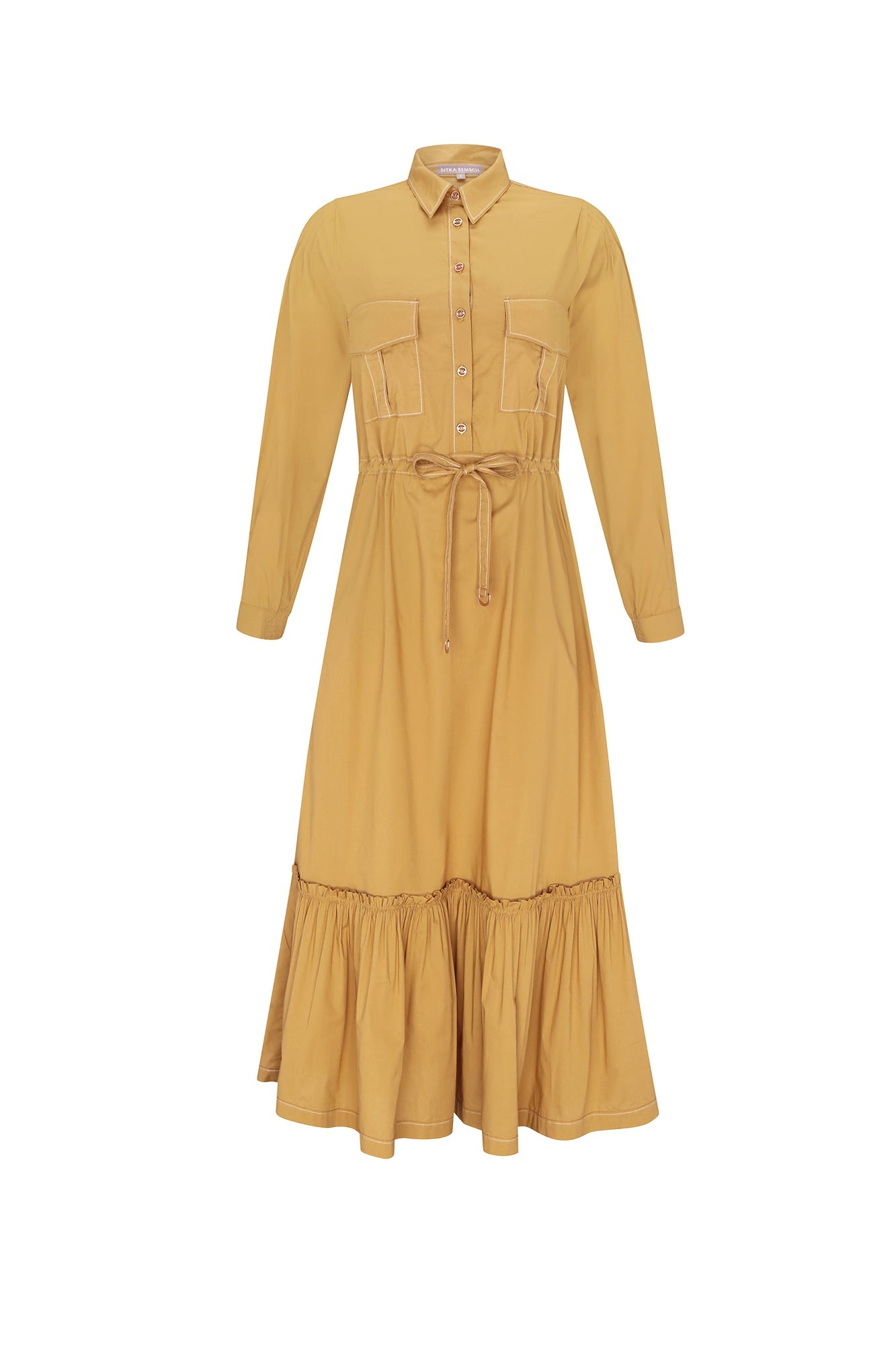 Maxine Dress | Golden Palm
