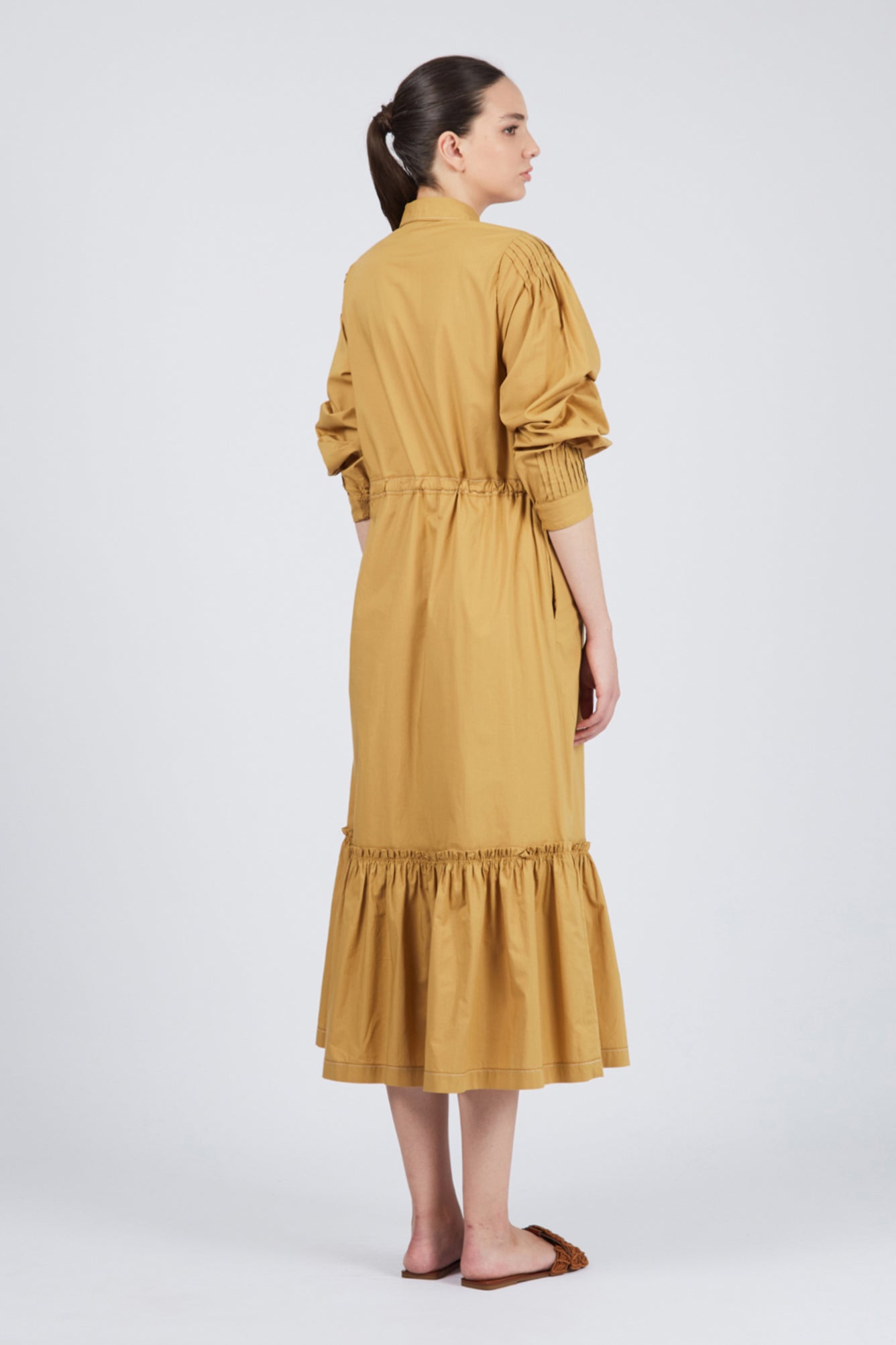 Maxine Dress | Golden Palm