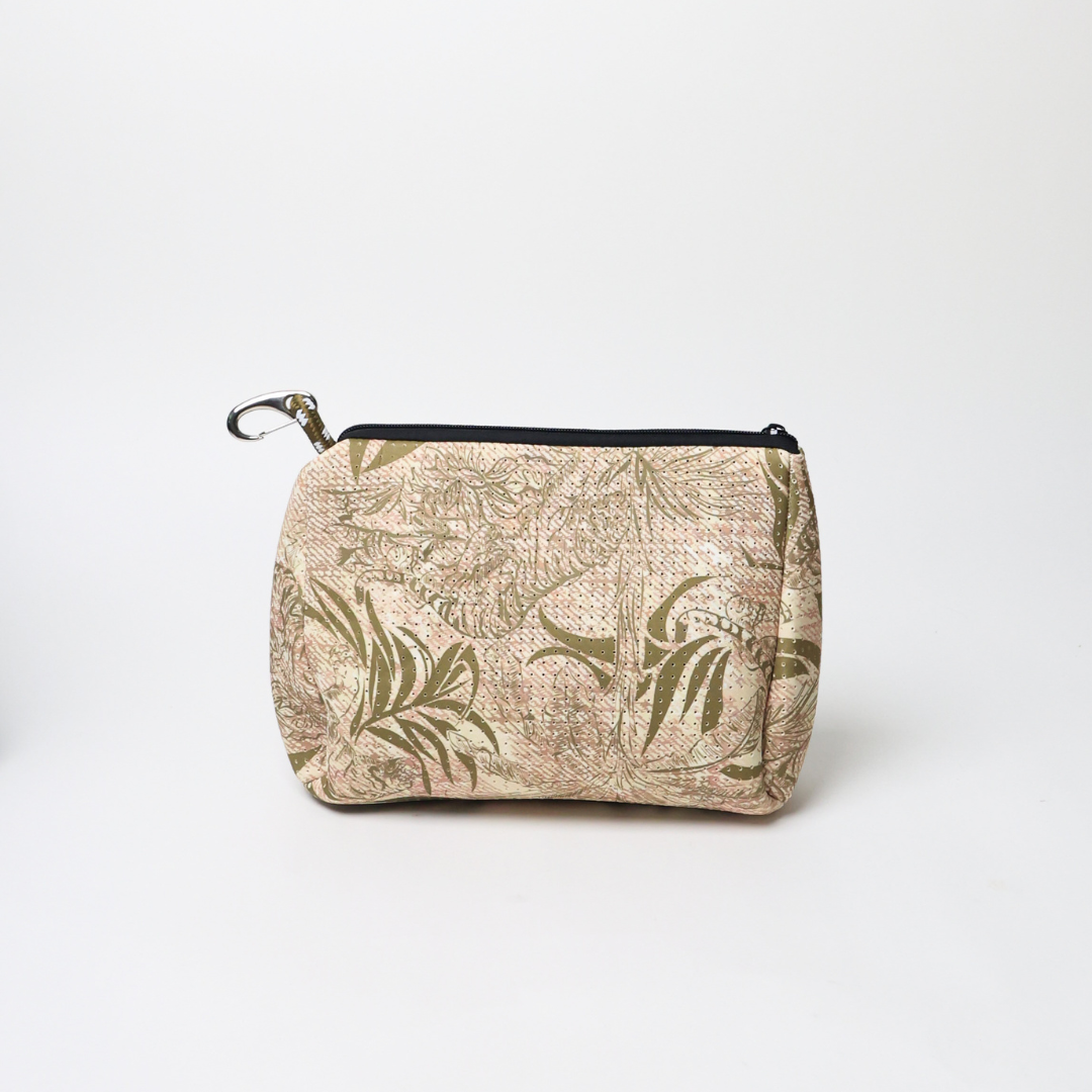 JUNGLE FEVER DENIM BEIGE BASIC SET - EVERYDAY TOTE AND POUCH