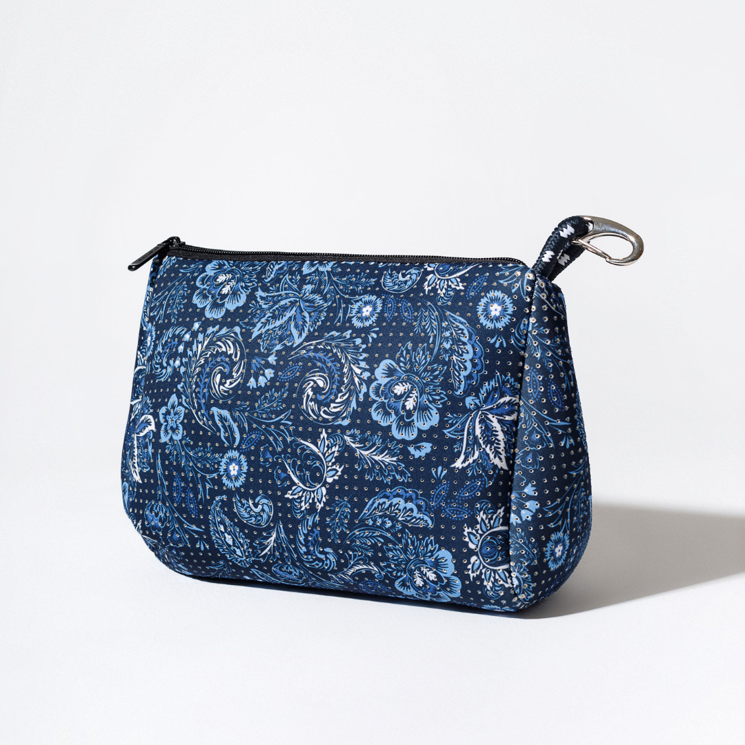 PAISLEY INDIGO SET - EVERYDAY TOTE AND POUCH