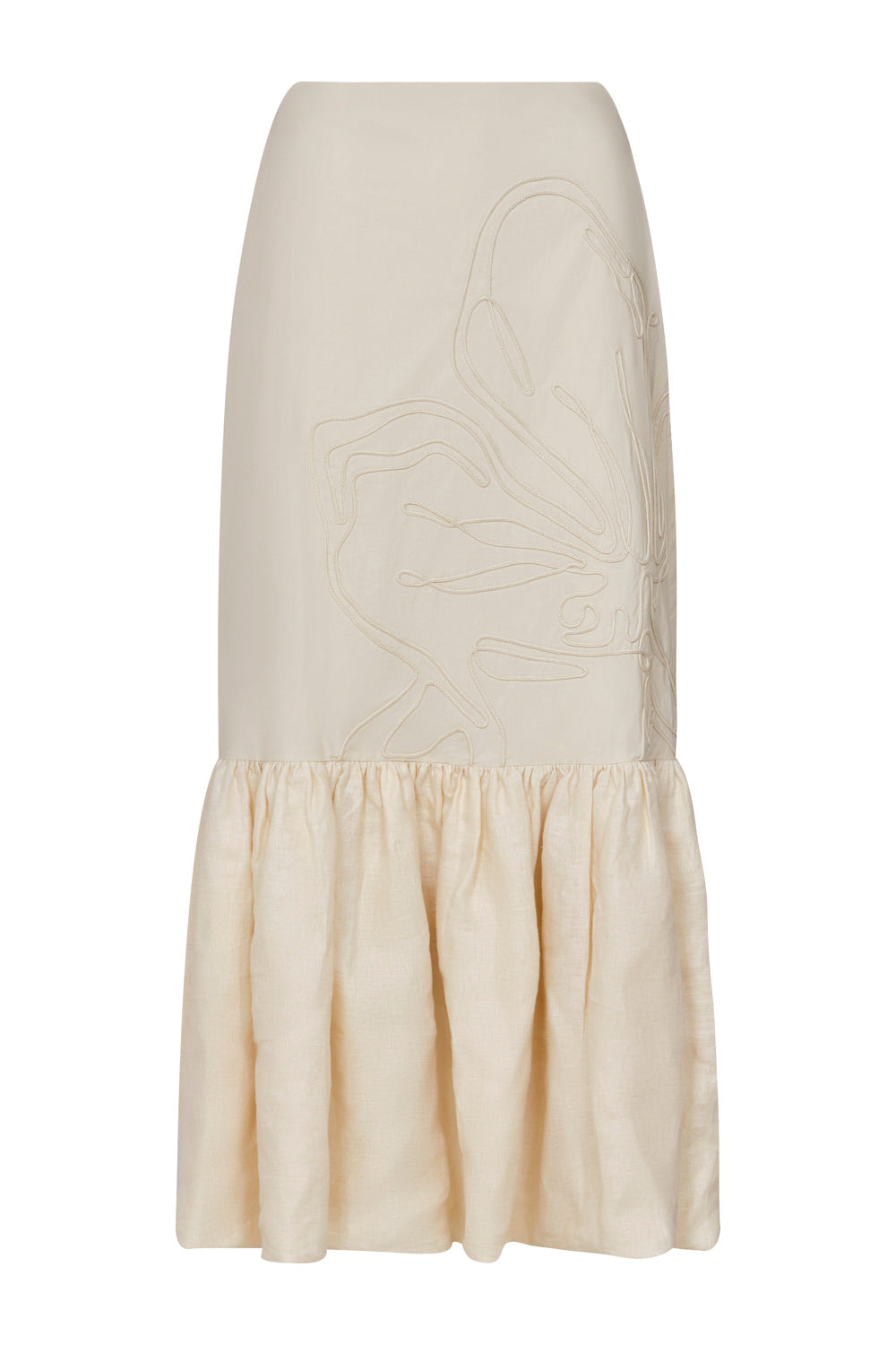 Jardin Skirt Light Beige