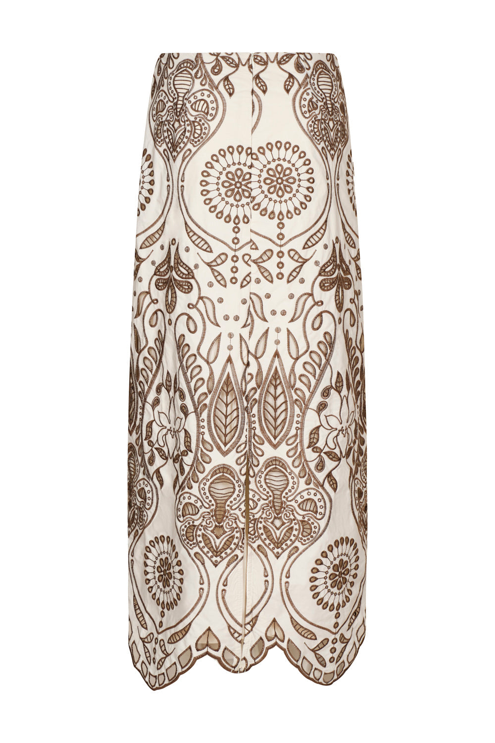 Marsella Skirt Ivory Brown
