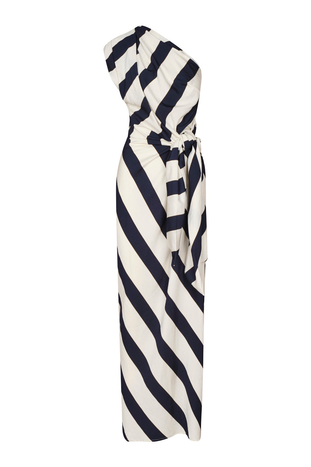 Sacramento Dress Ivory Navy