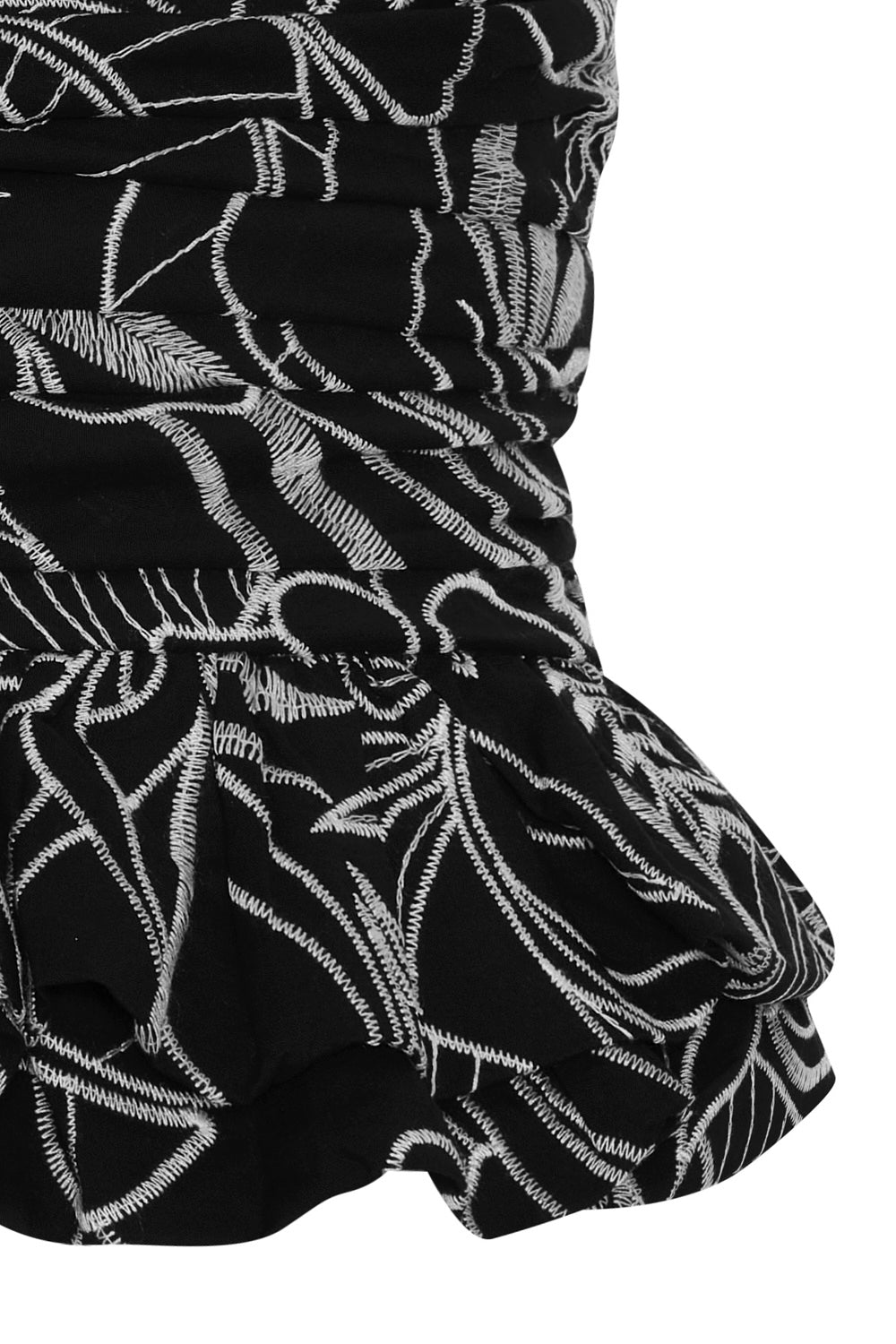 Maia Crop Top Black