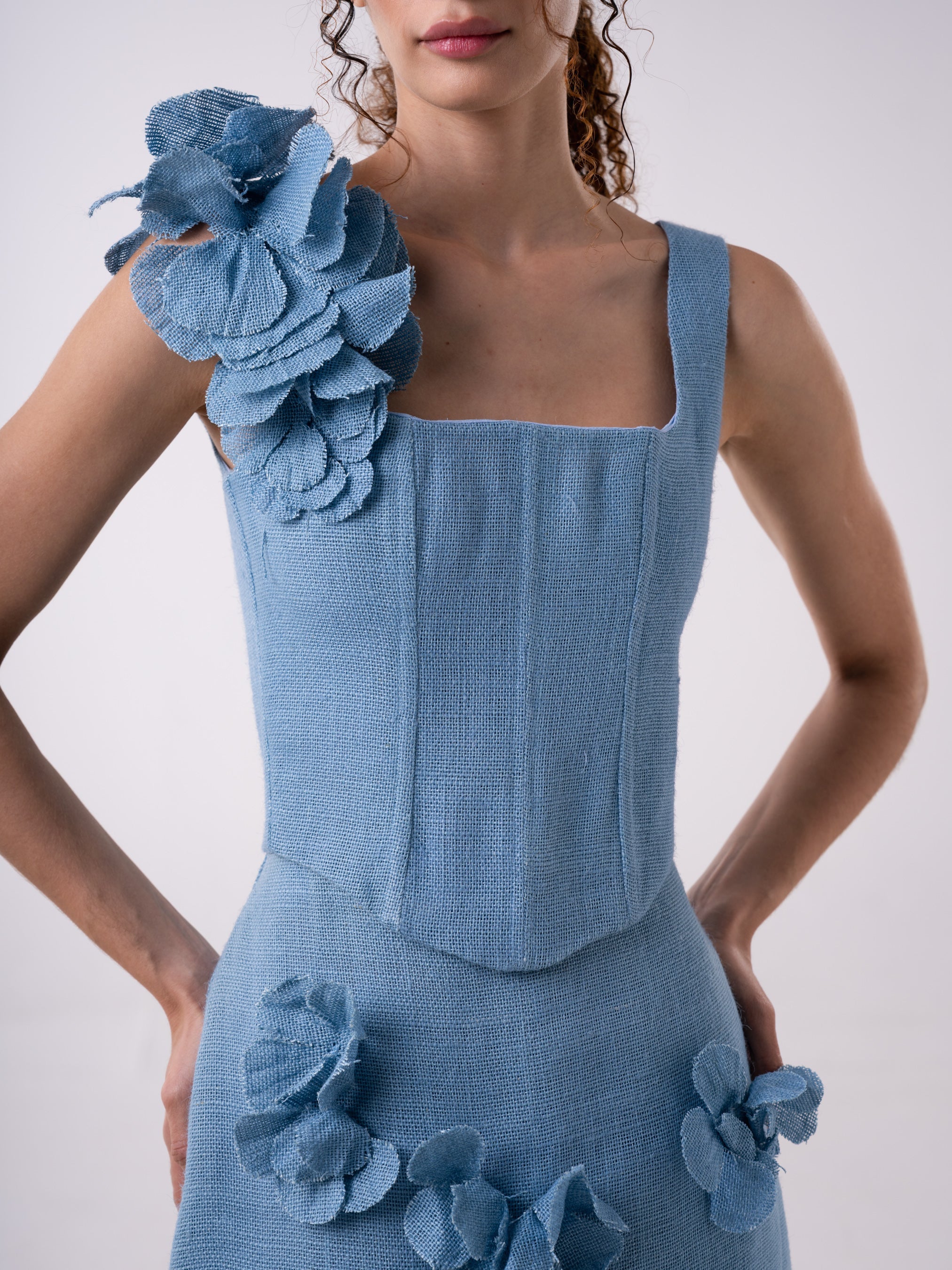AMAPOLA BUSTIER TOP