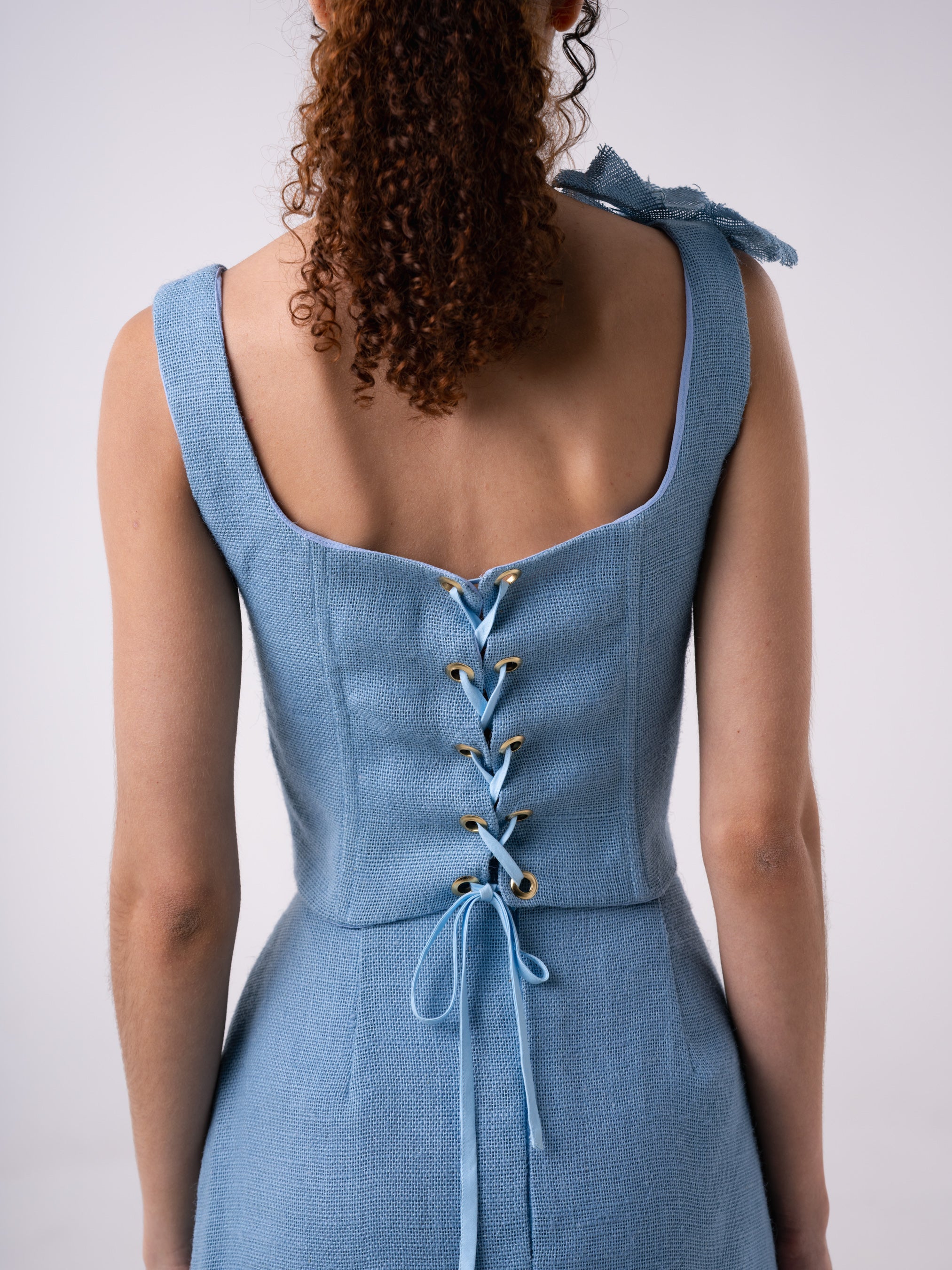 AMAPOLA BUSTIER TOP