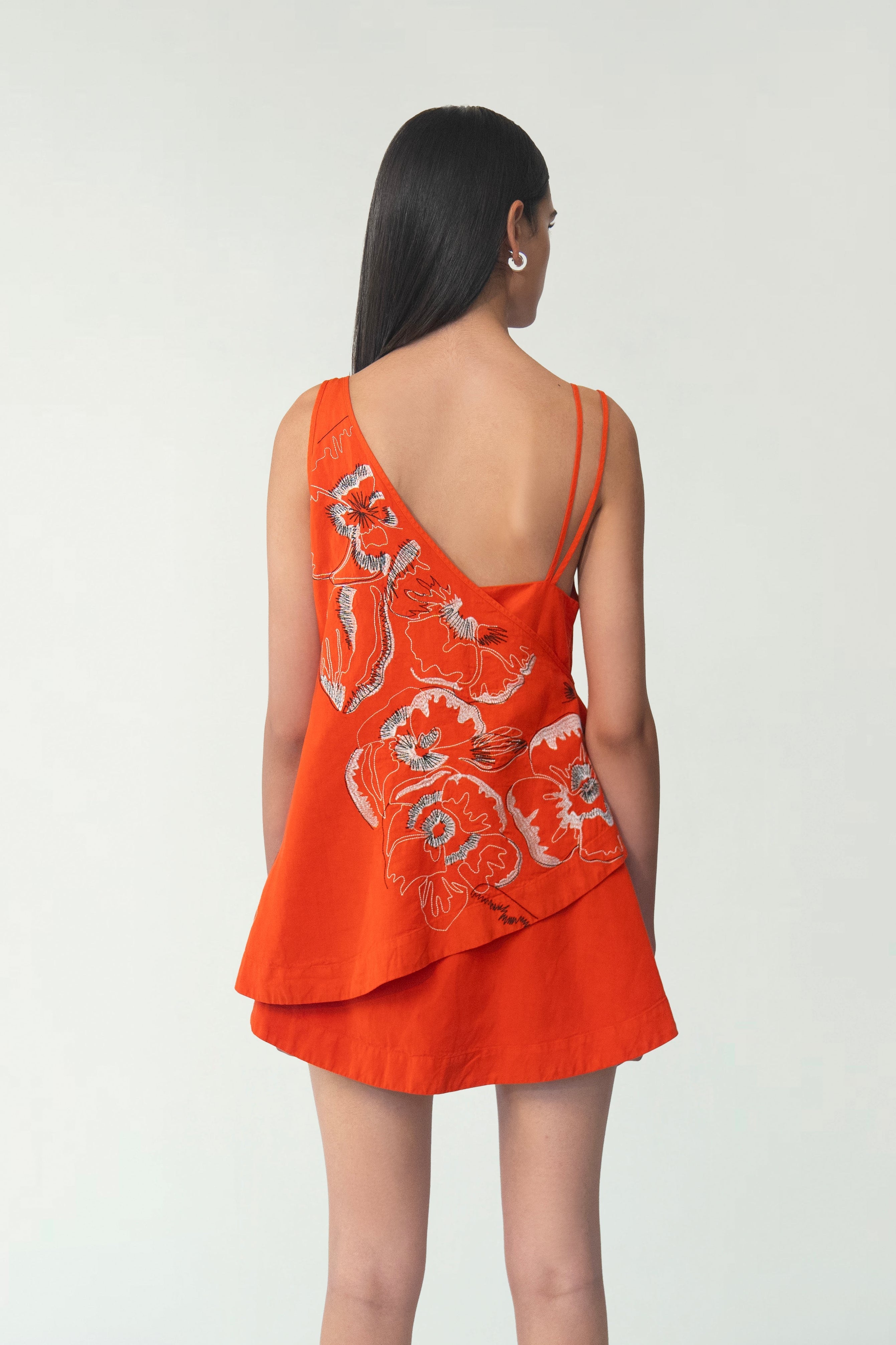 Pelosa Embroidered Mini dress