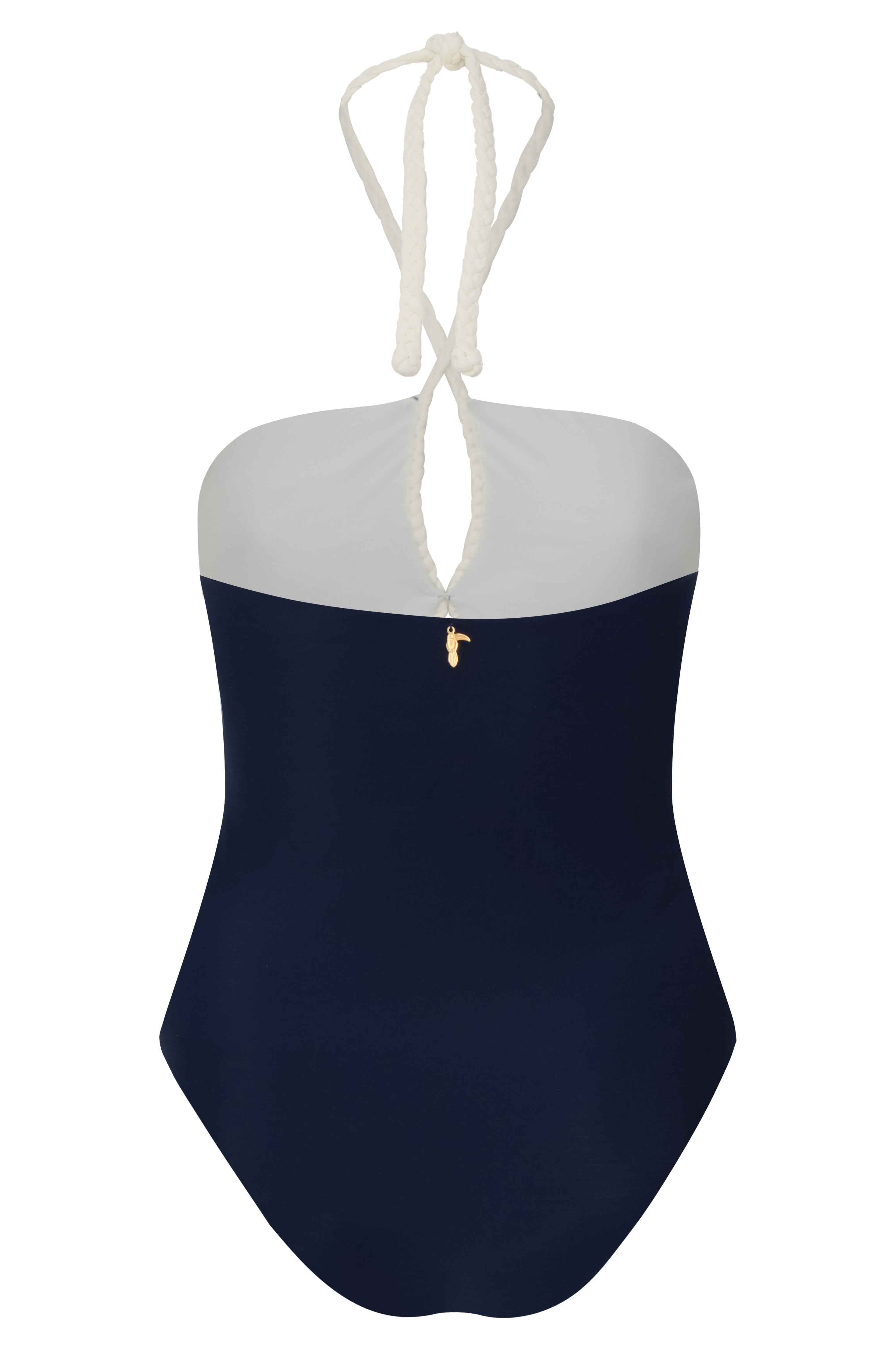 Saint Tropez One Piece / Navy - Ivory