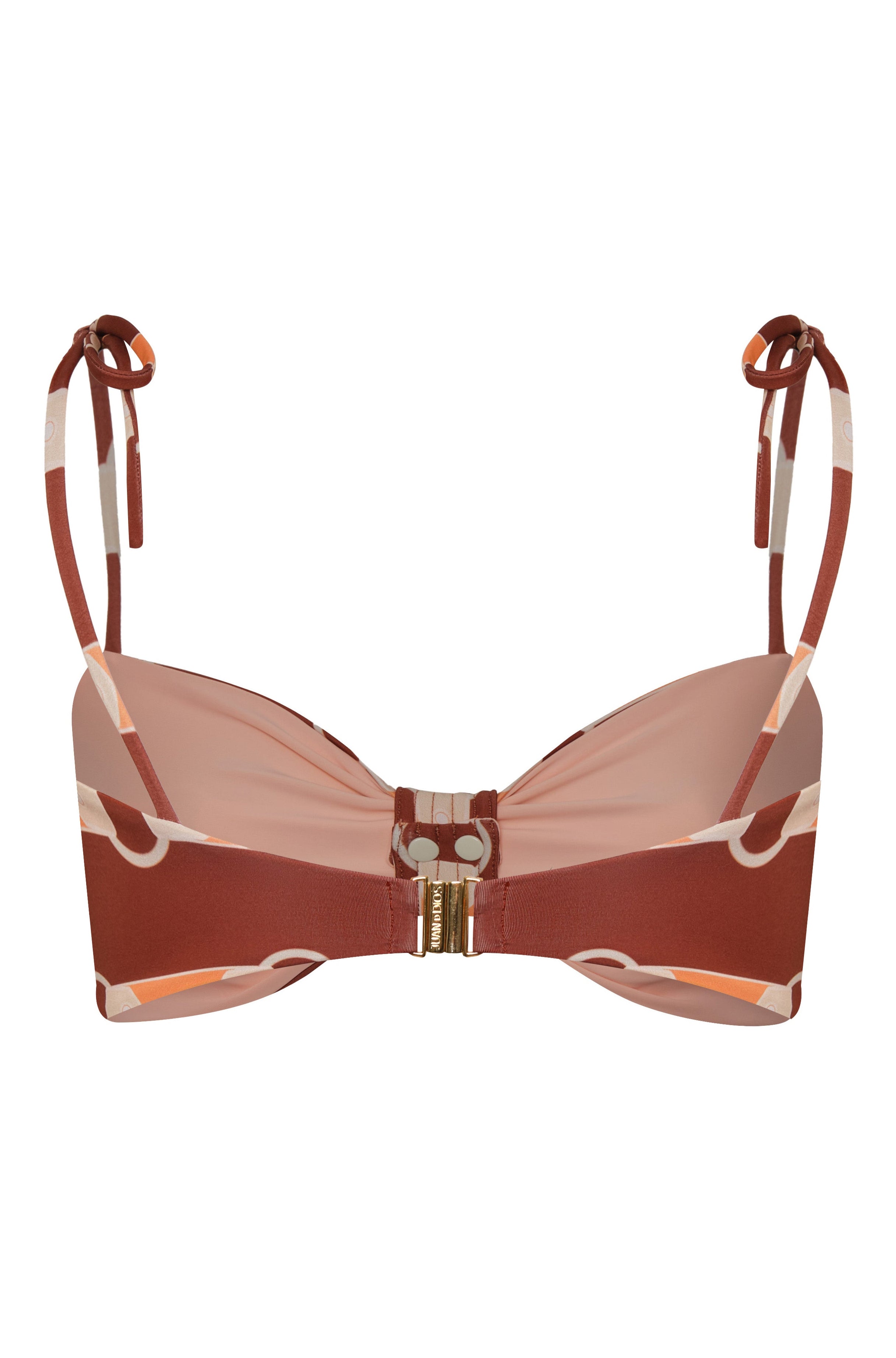 San Miguel Top / Orange Horse Reins - Peach